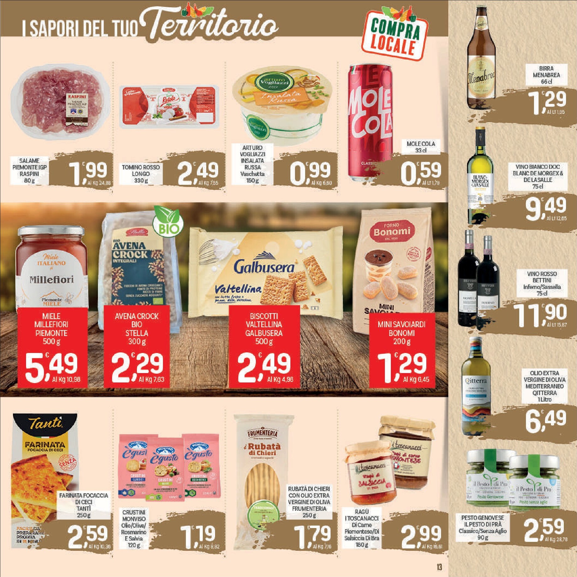 crai - Volantino attuale di Crai - Extra valido dal giovedì 09/07/2026 al domenica 19/07/2026 - page: 13