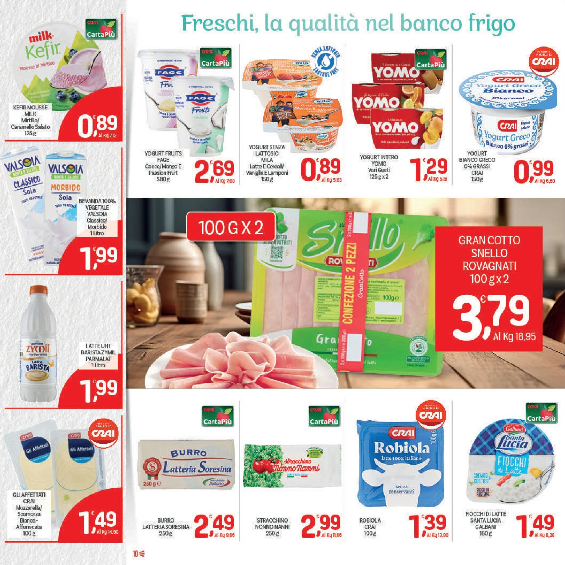 crai - Volantino attuale di Crai - Extra valido dal giovedì 09/07/2026 al domenica 19/07/2026 - page: 10