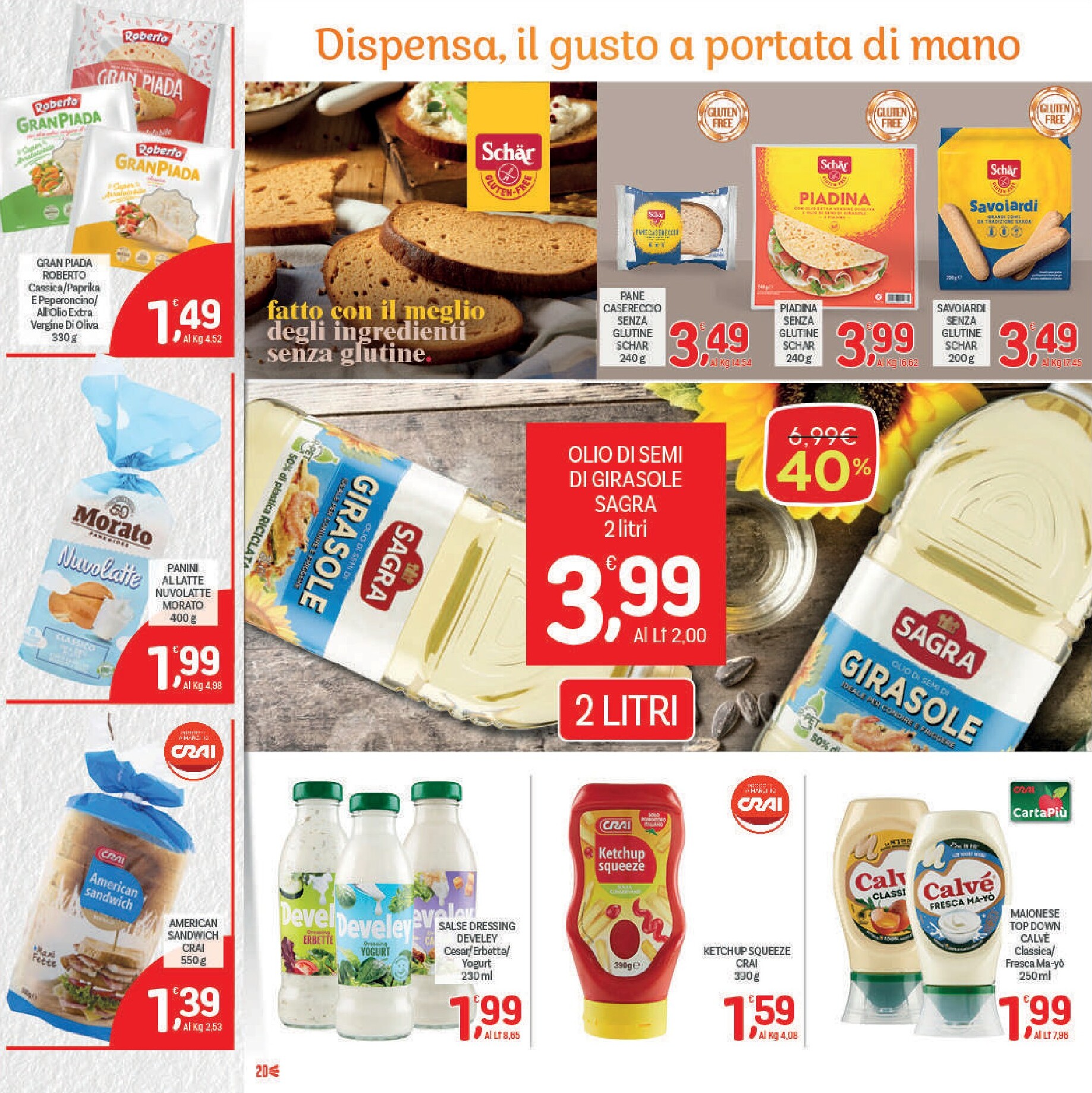 crai - Volantino attuale di Crai - Extra valido dal giovedì 09/07/2026 al domenica 19/07/2026 - page: 20