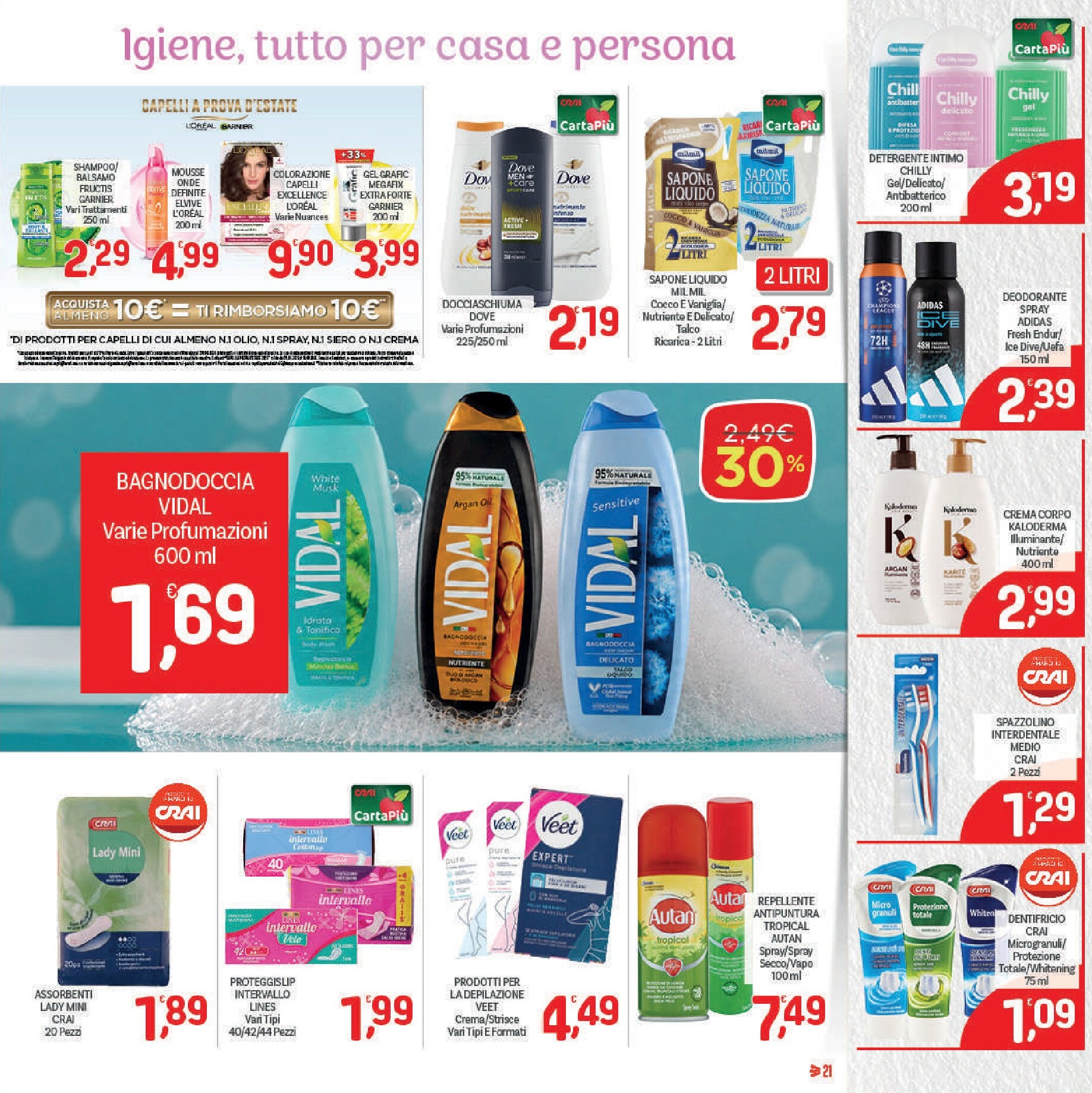 crai - Volantino attuale di Crai - Extra valido dal giovedì 09/07/2026 al domenica 19/07/2026 - page: 21