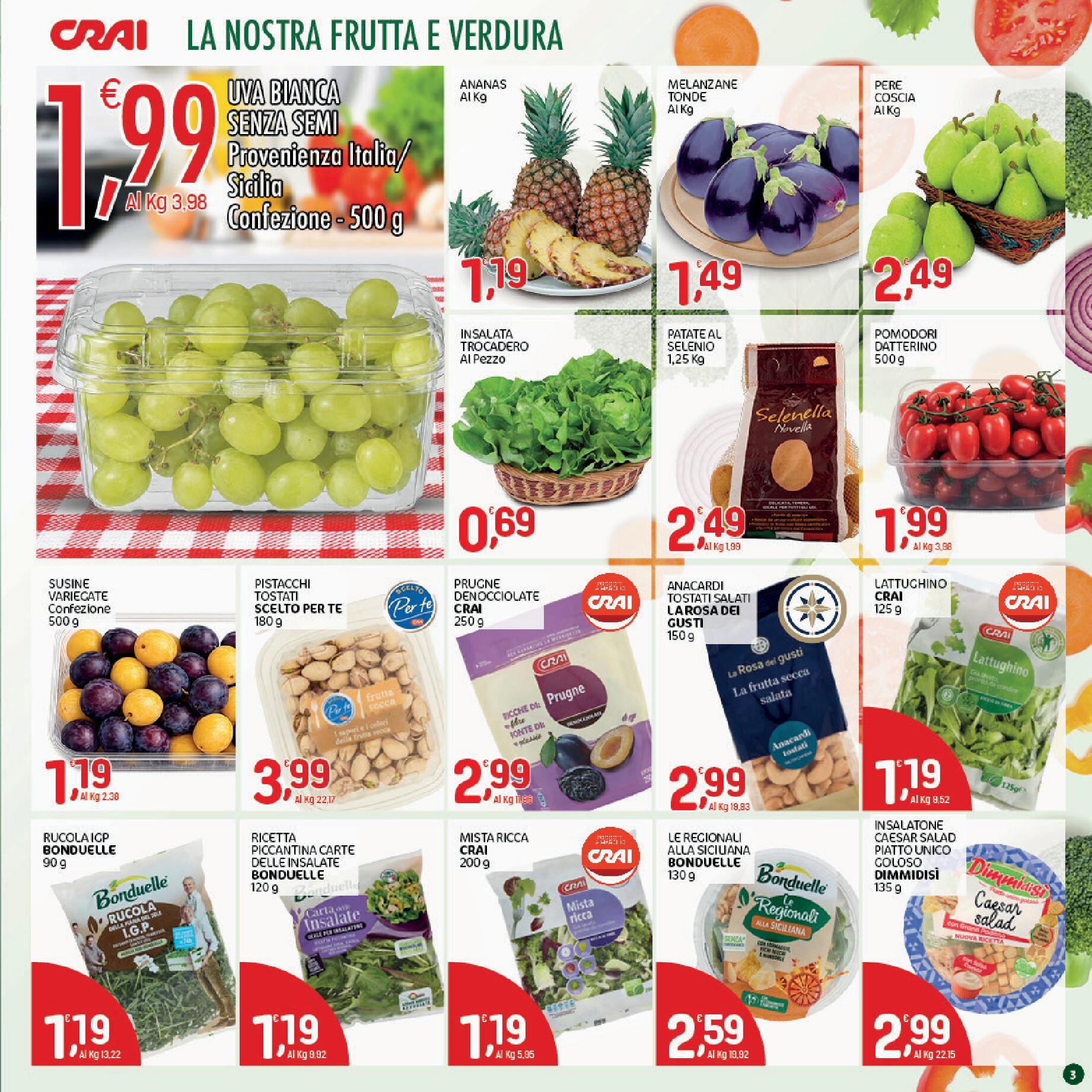 crai - Volantino attuale di Crai - Offerte Bollenti valido dal giovedì 06/08/2026 al mercoledì 19/08/2026 - page: 3