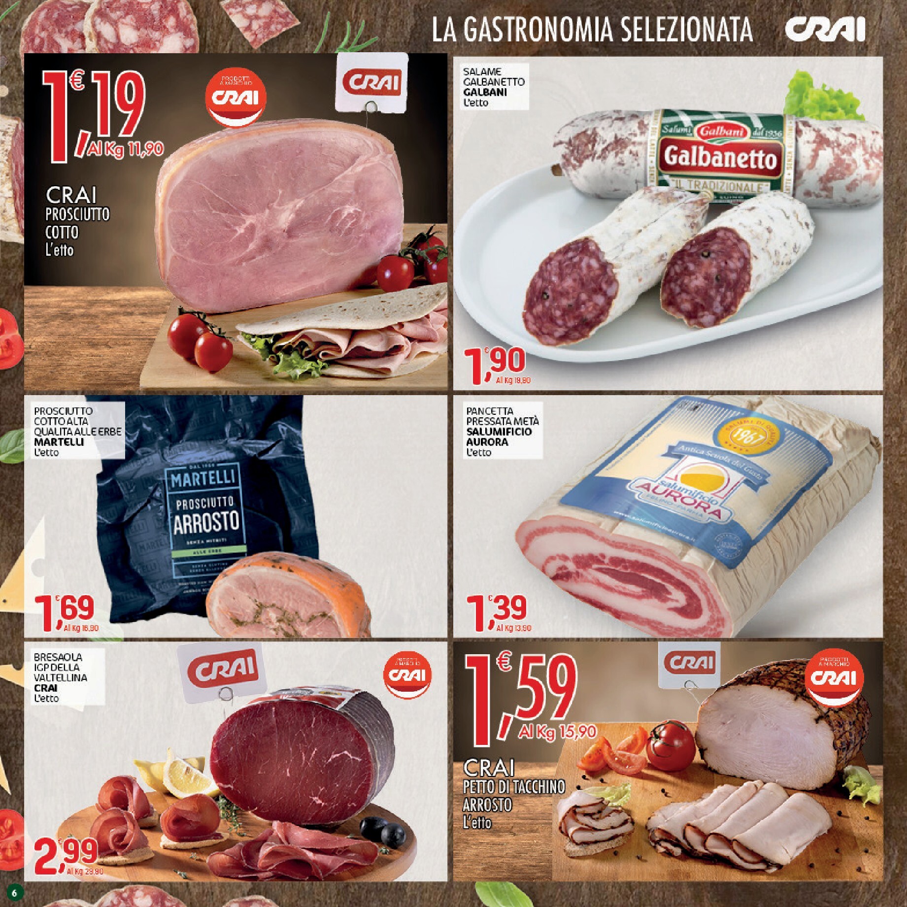 crai - Volantino attuale di Crai - Offerte Bollenti valido dal giovedì 06/08/2026 al mercoledì 19/08/2026 - page: 6