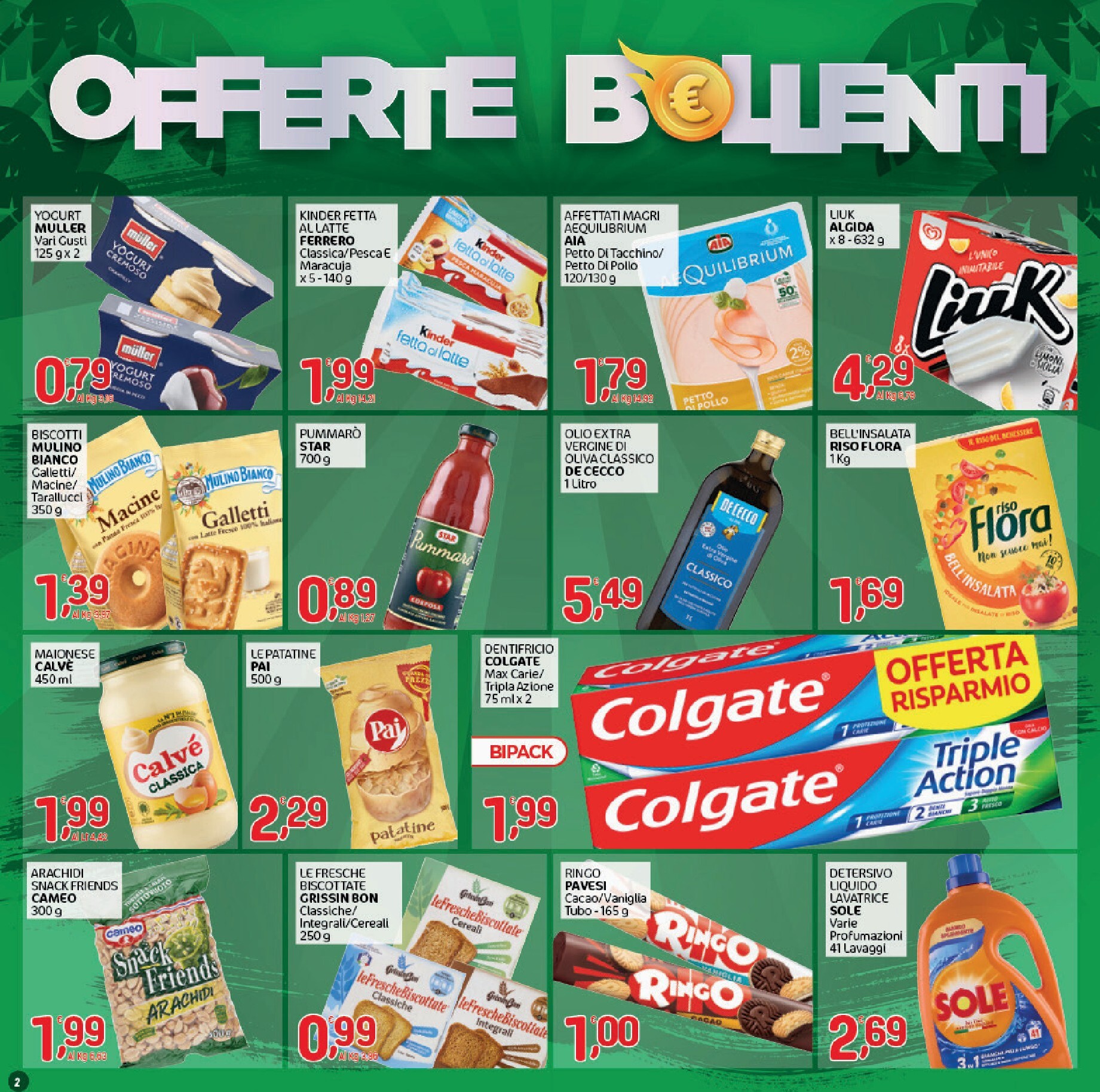 crai - Volantino attuale di Crai - Offerte Bollenti valido dal giovedì 06/08/2026 al mercoledì 19/08/2026 - page: 2