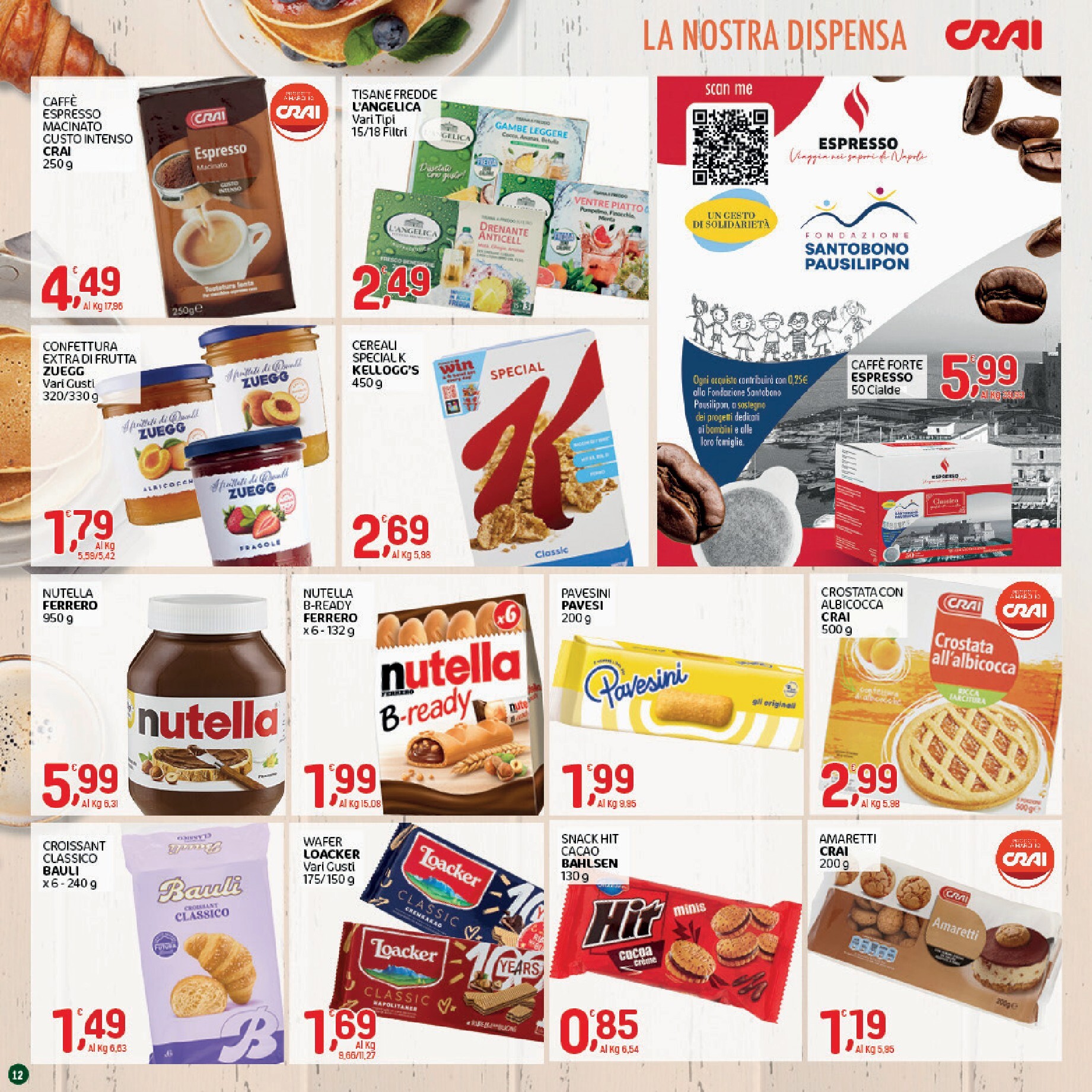crai - Volantino attuale di Crai - Offerte Bollenti valido dal giovedì 06/08/2026 al mercoledì 19/08/2026 - page: 12