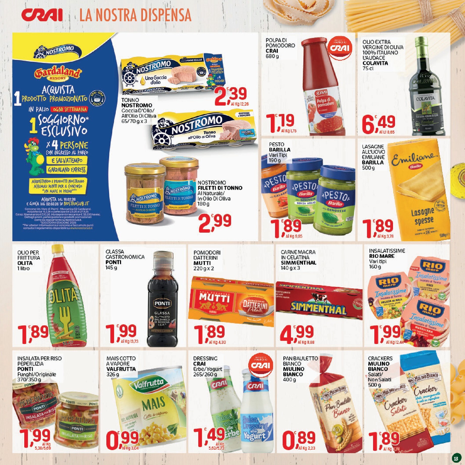 crai - Volantino attuale di Crai - Offerte Bollenti valido dal giovedì 06/08/2026 al mercoledì 19/08/2026 - page: 13