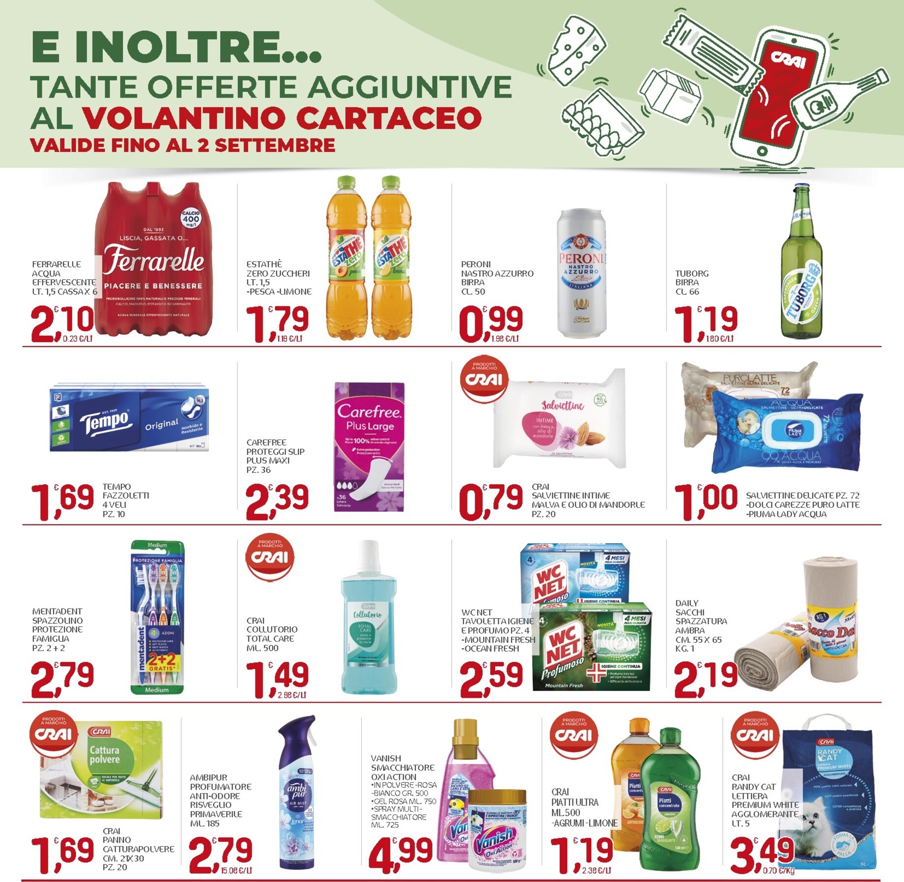 crai - Volantino attuale di Crai Napoli valido dal giovedì 20/08/2026 al domenica 30/08/2026 - page: 23