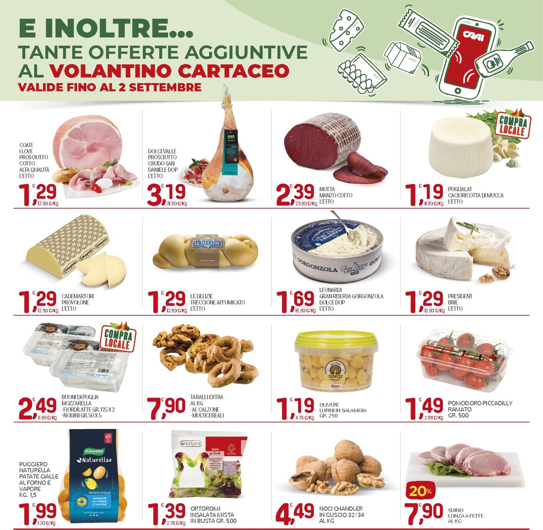 crai - Volantino attuale di Crai Napoli valido dal giovedì 20/08/2026 al domenica 30/08/2026 - page: 18