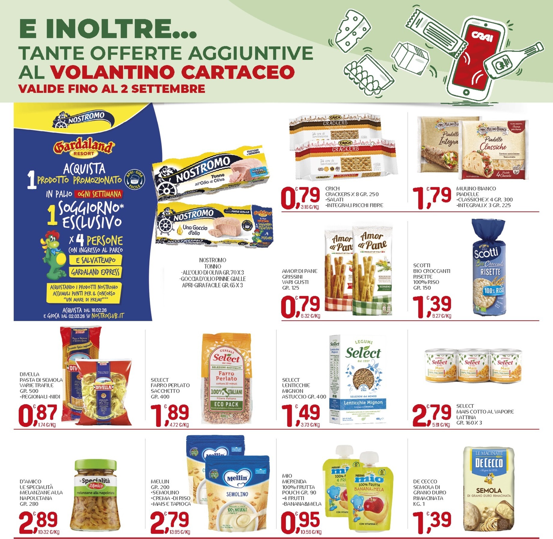 crai - Volantino attuale di Crai Napoli valido dal giovedì 20/08/2026 al domenica 30/08/2026 - page: 22