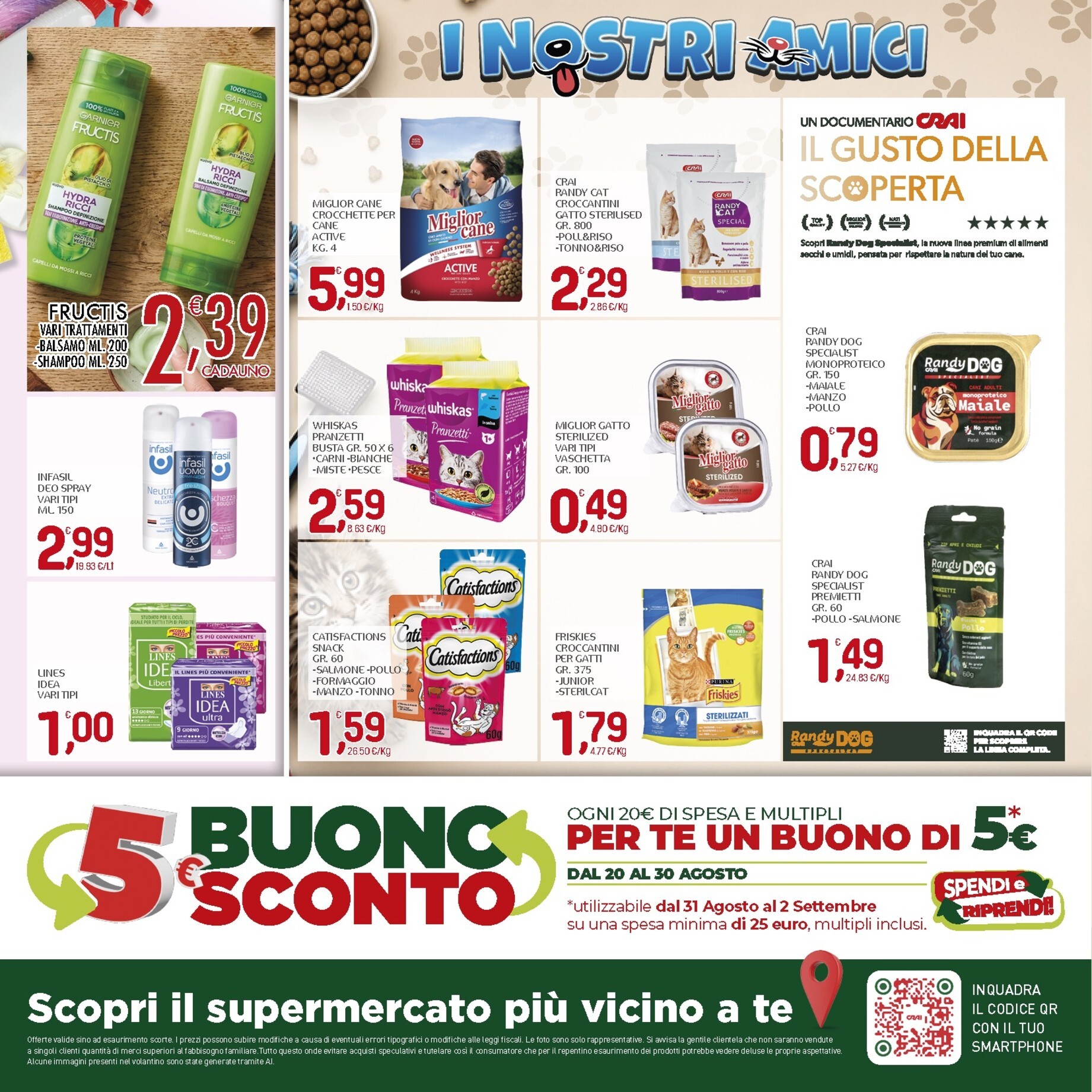 crai - Volantino attuale di Crai Napoli valido dal giovedì 20/08/2026 al domenica 30/08/2026 - page: 16