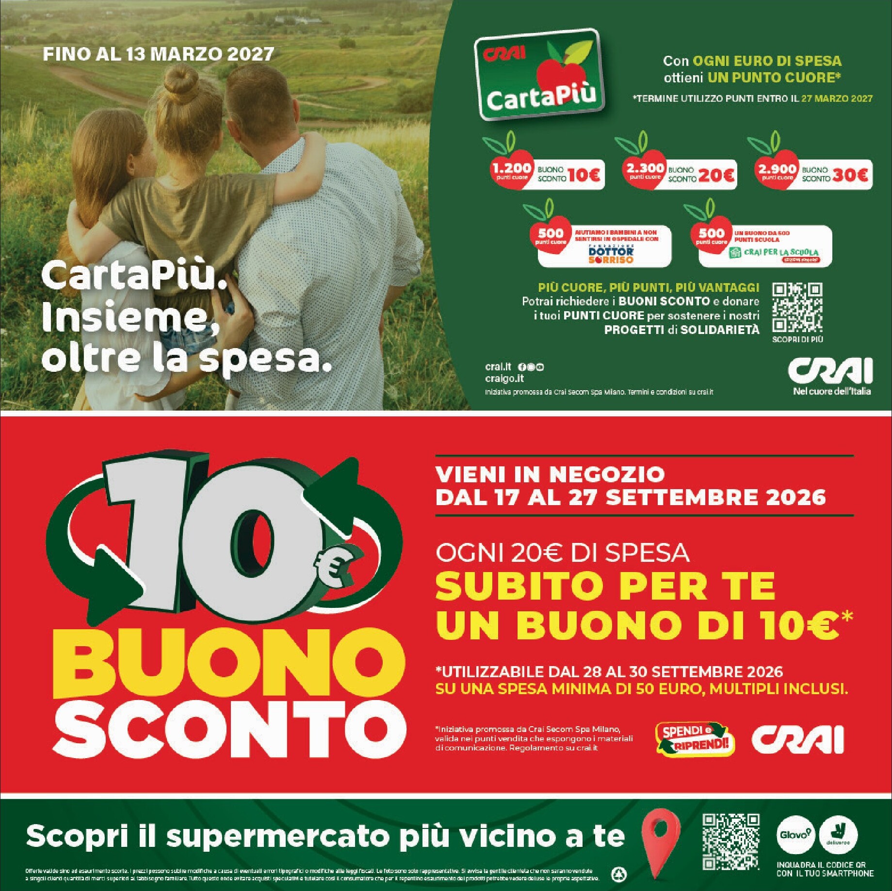 crai - Volantino Crai - prezzi tondi per la prossima settimana dal giovedì 17/09/2026 al domenica 27/09/2026 - page: 16