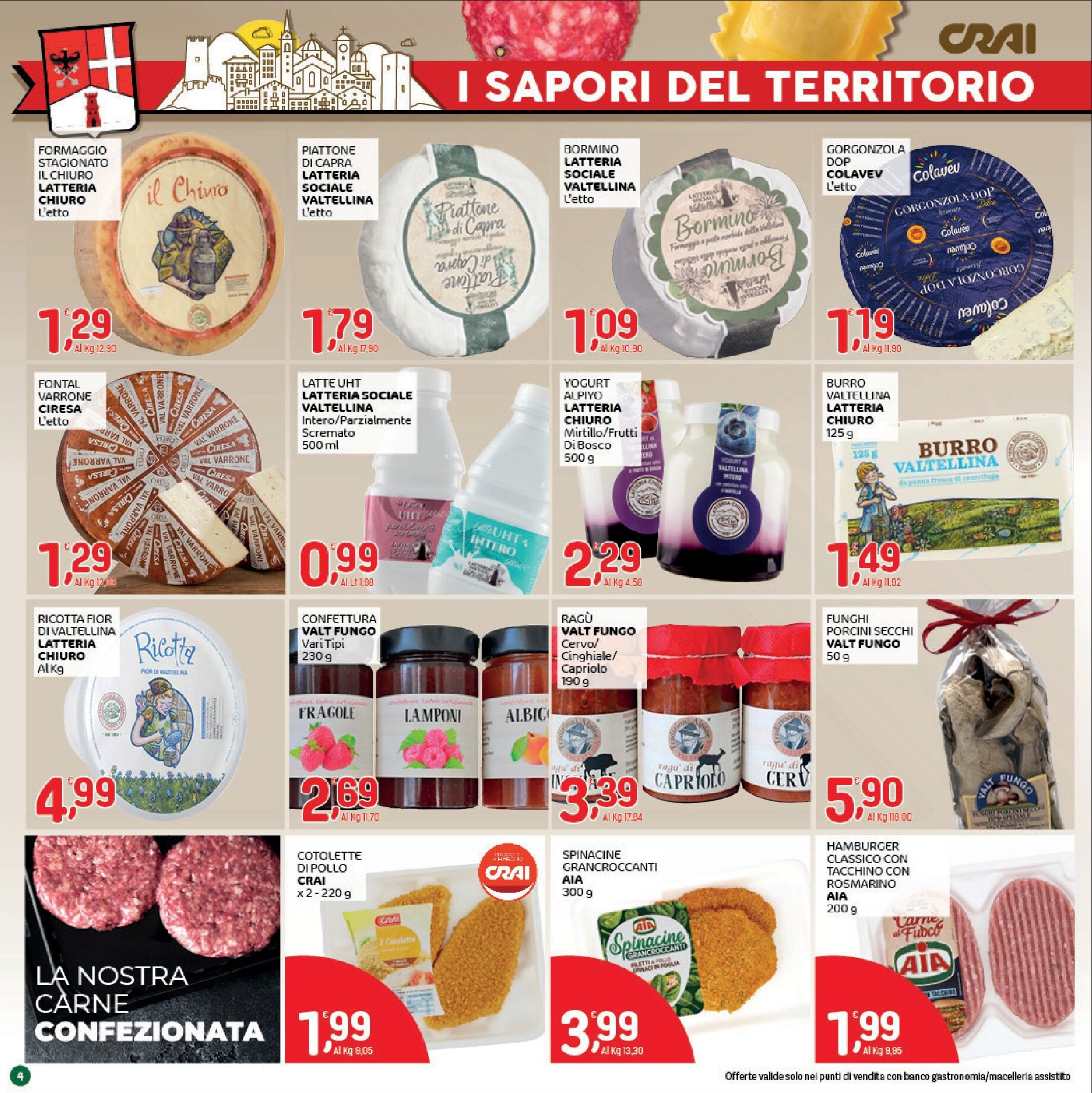 crai - Volantino Crai - prezzi tondi per la prossima settimana dal giovedì 17/09/2026 al domenica 27/09/2026 - page: 4