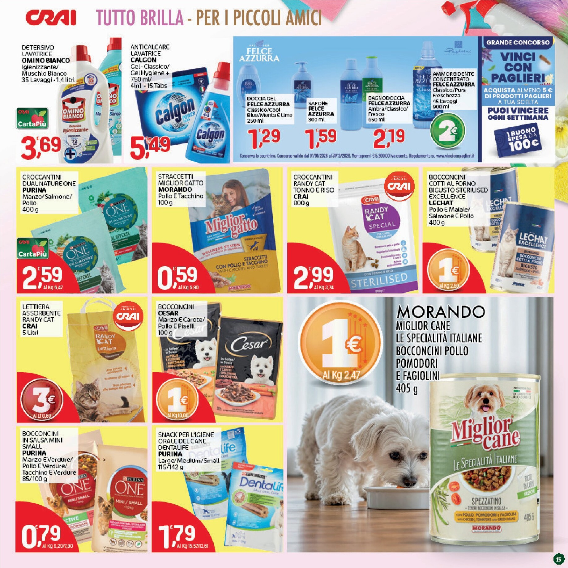 crai - Volantino Crai - prezzi tondi per la prossima settimana dal giovedì 17/09/2026 al domenica 27/09/2026 - page: 15