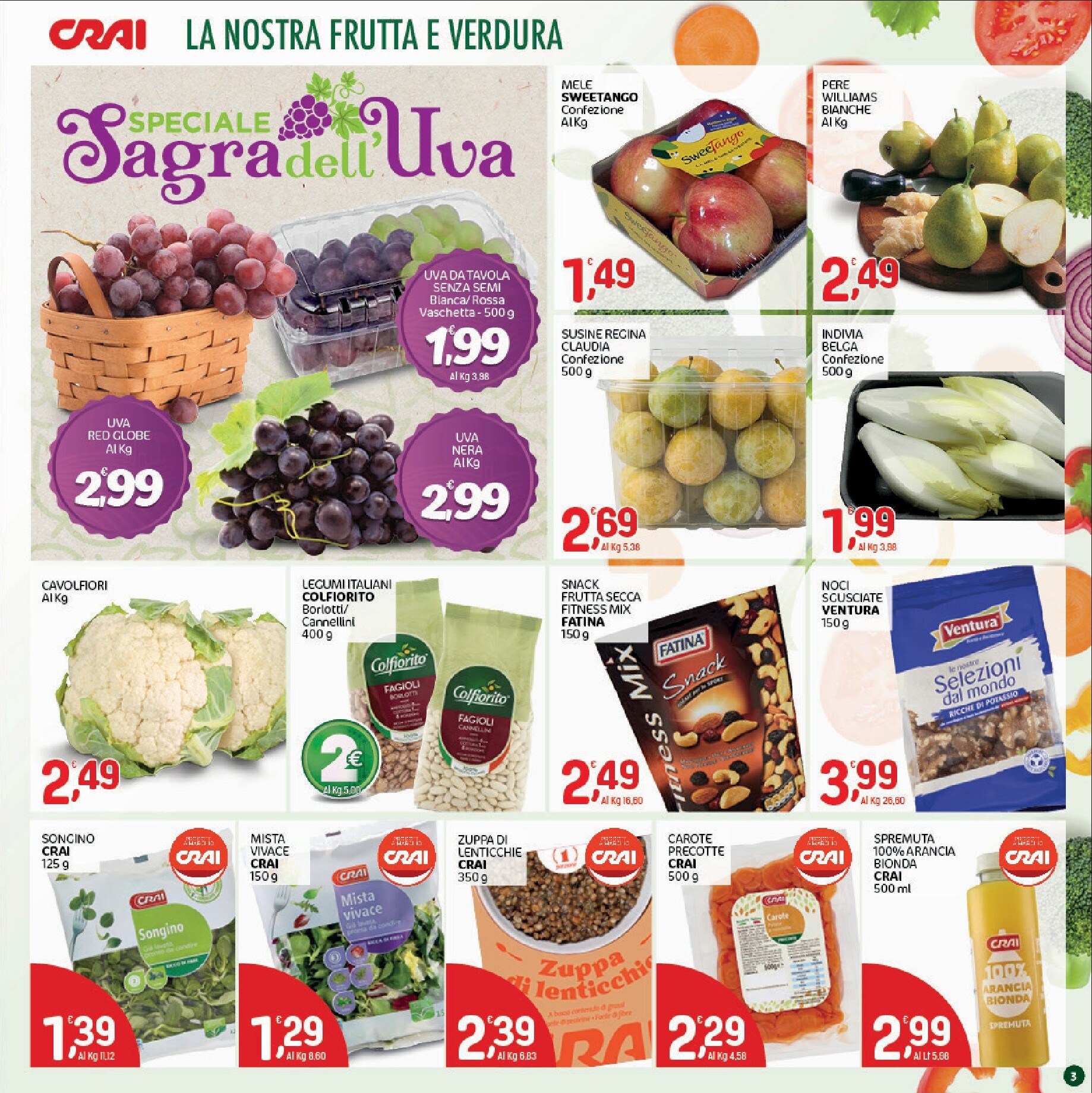 crai - Volantino Crai - prezzi tondi per la prossima settimana dal giovedì 17/09/2026 al domenica 27/09/2026 - page: 3