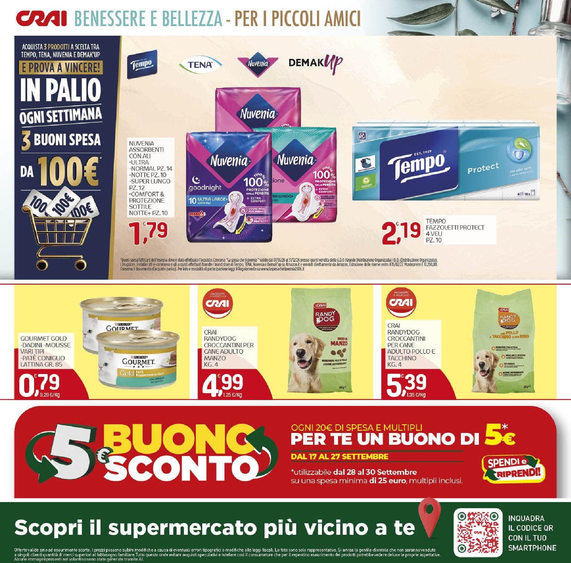crai - Volantino attuale di Crai valido dal giovedì 17/09/2026 al domenica 27/09/2026 - page: 16