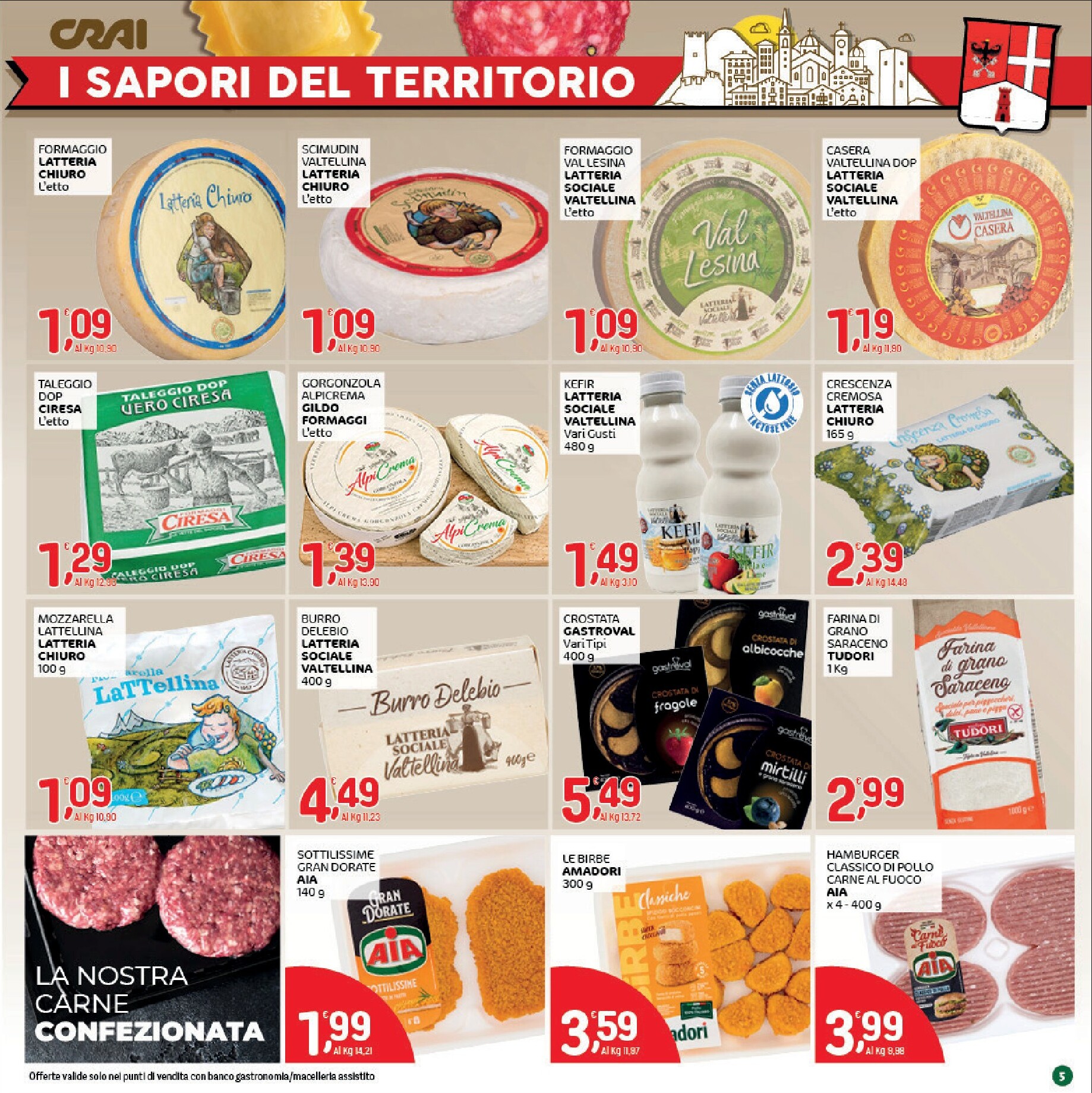 crai - Volantino futuro Crai - Villa di Chiavenna valido dal giovedì 01/10/2026 al domenica 11/10/2026 - page: 5