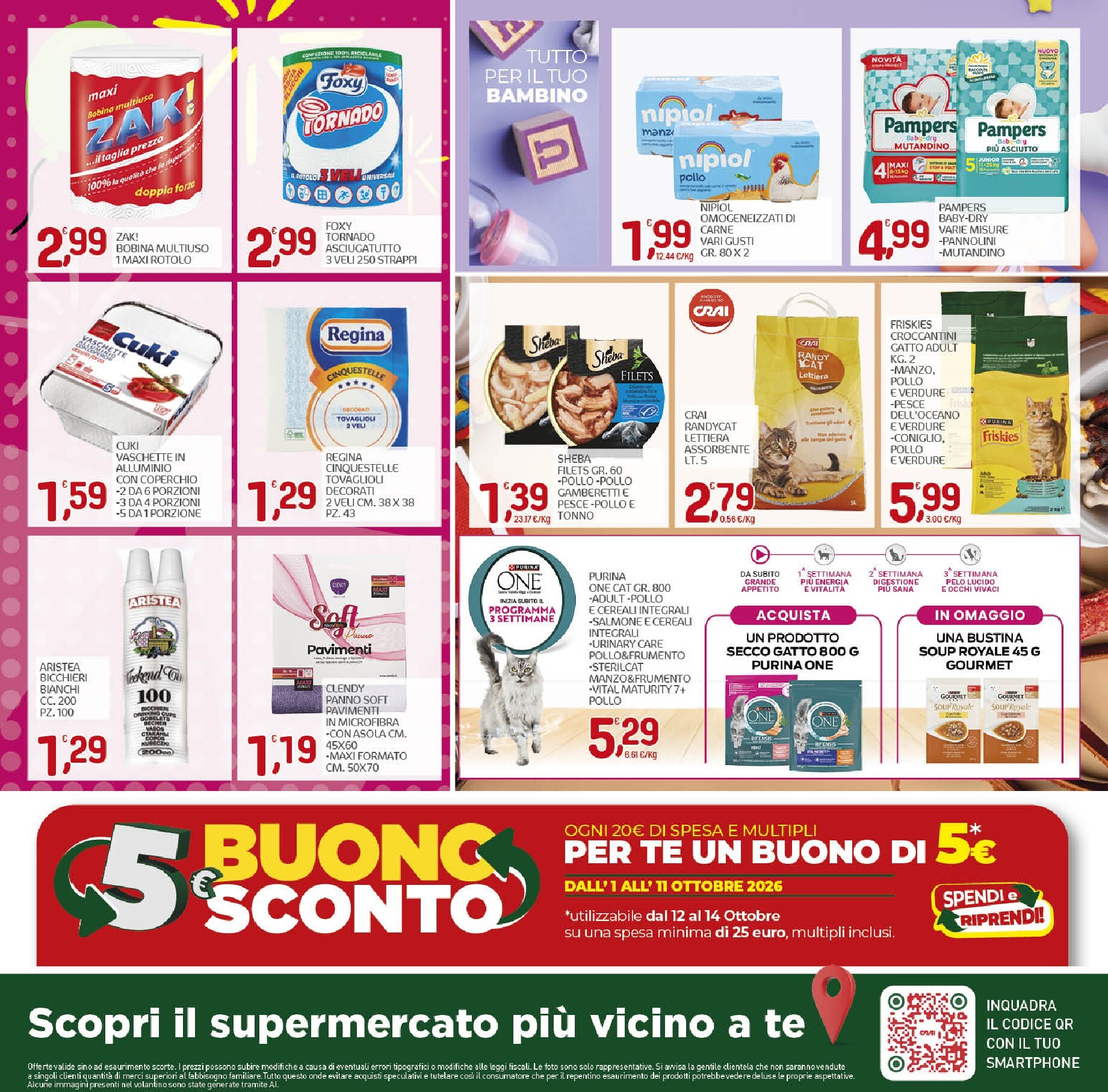 crai - Volantino attuale di Crai - Cellino San Marco Puglia valido dal giovedì 01/10/2026 al domenica 11/10/2026 - page: 16