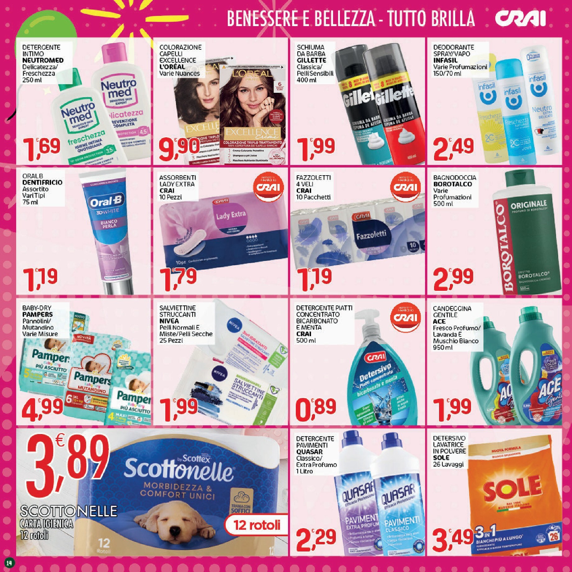crai - Volantino attuale di Crai - Salerno, Campania valido dal giovedì 01/10/2026 al domenica 11/10/2026 - page: 14
