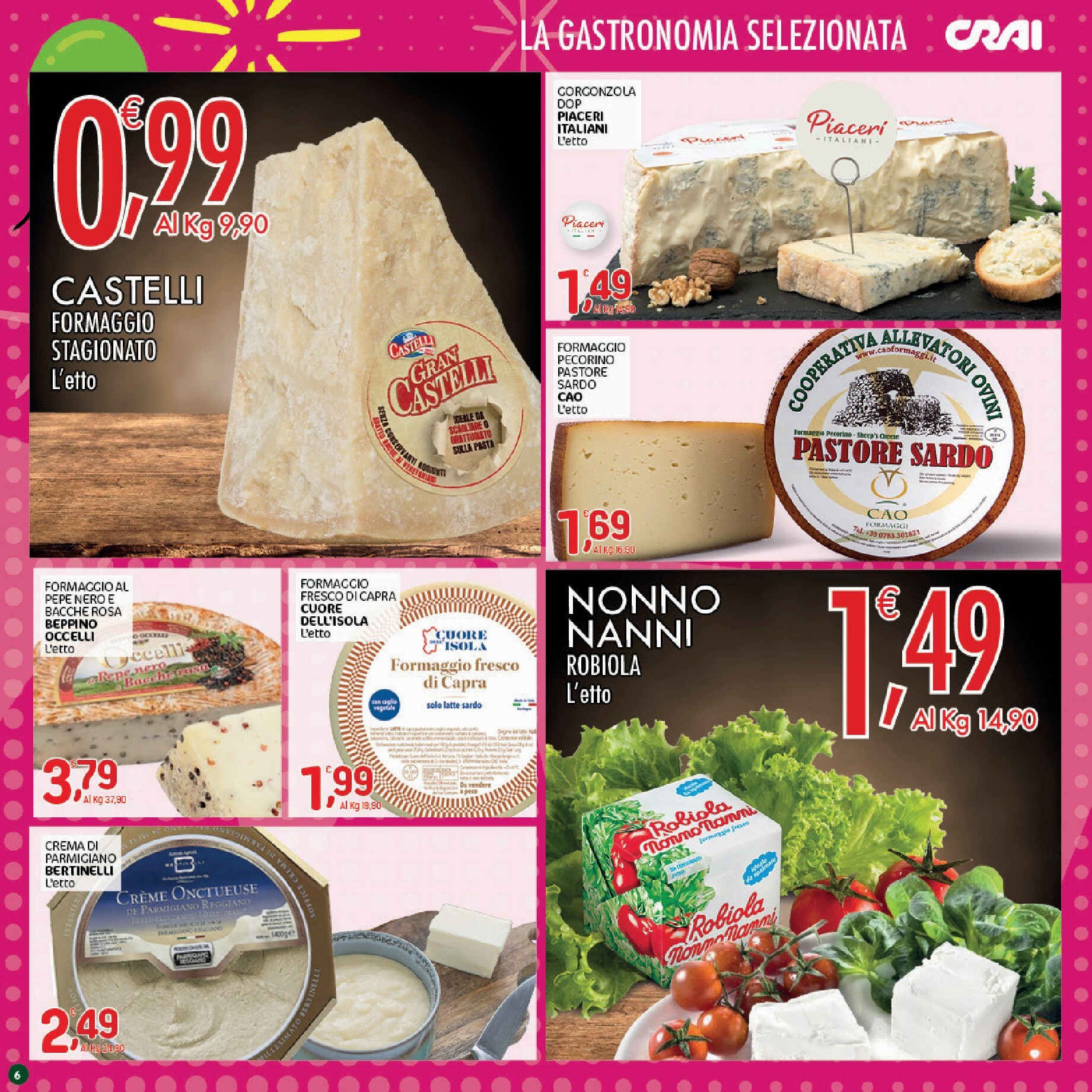 crai - Volantino attuale di Crai - Salerno, Campania valido dal giovedì 01/10/2026 al domenica 11/10/2026 - page: 6