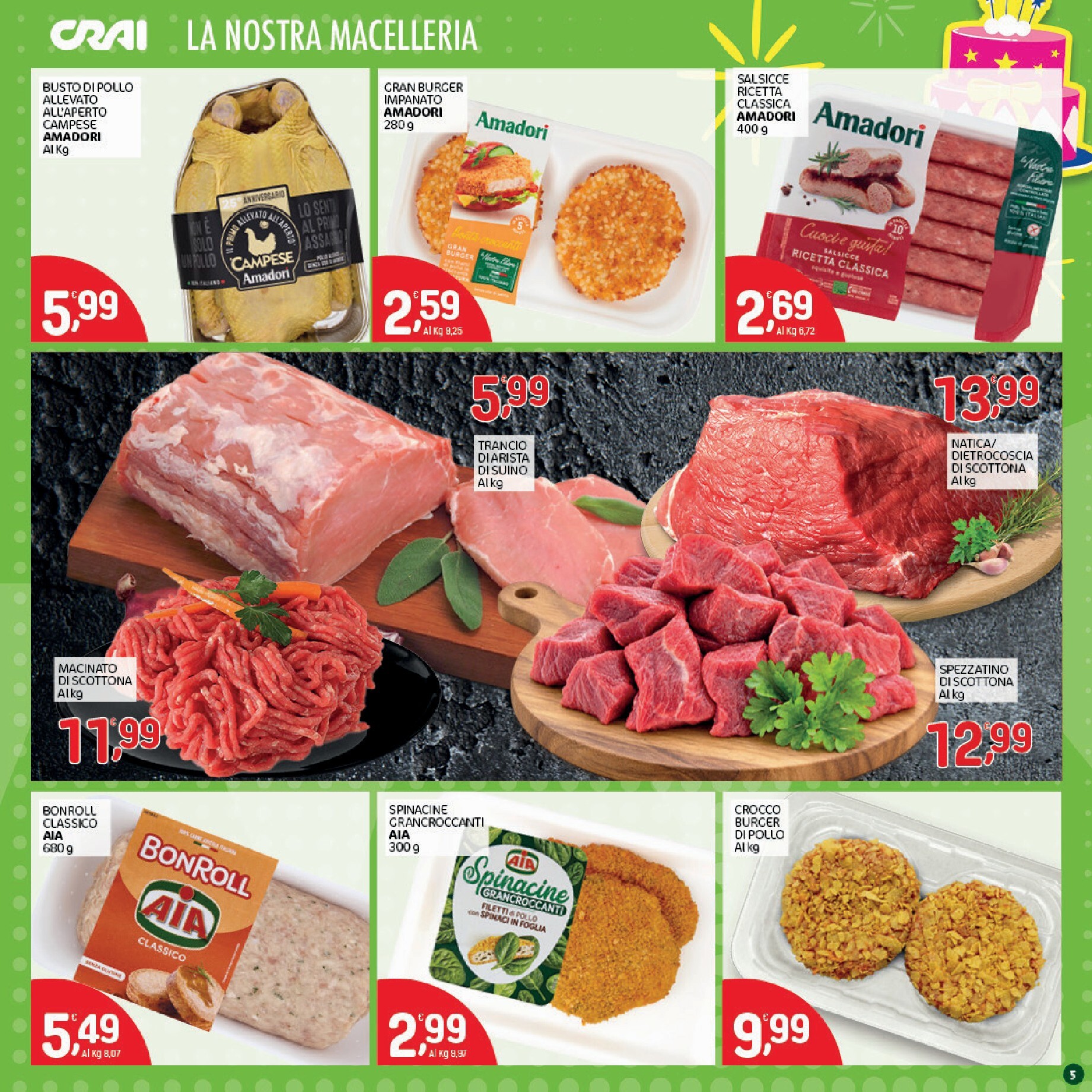 crai - Volantino attuale di Crai - Salerno — Campania valido dal giovedì 15/10/2026 al domenica 25/10/2026 - page: 5