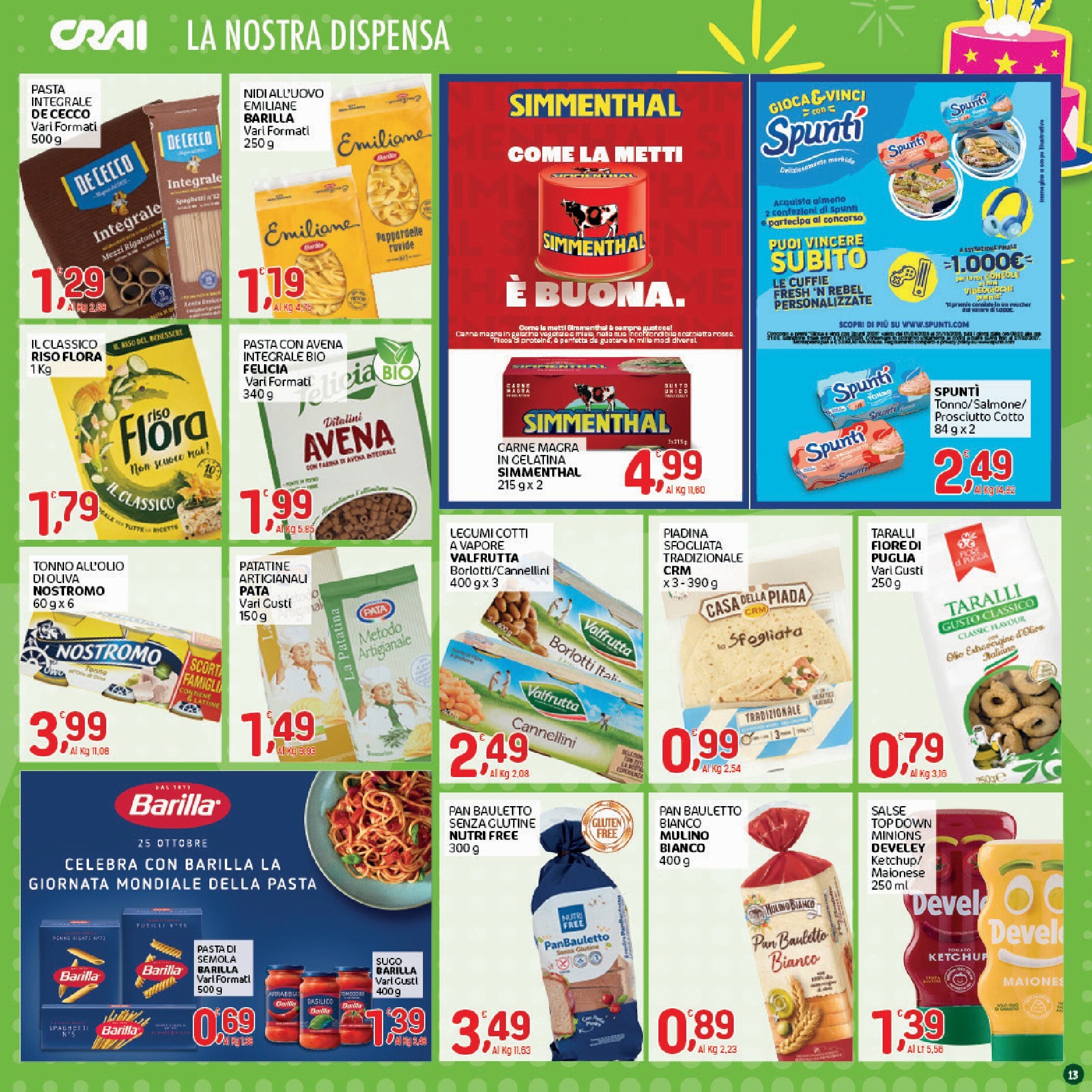 crai - Volantino attuale di Crai - Salerno — Campania valido dal giovedì 15/10/2026 al domenica 25/10/2026 - page: 13