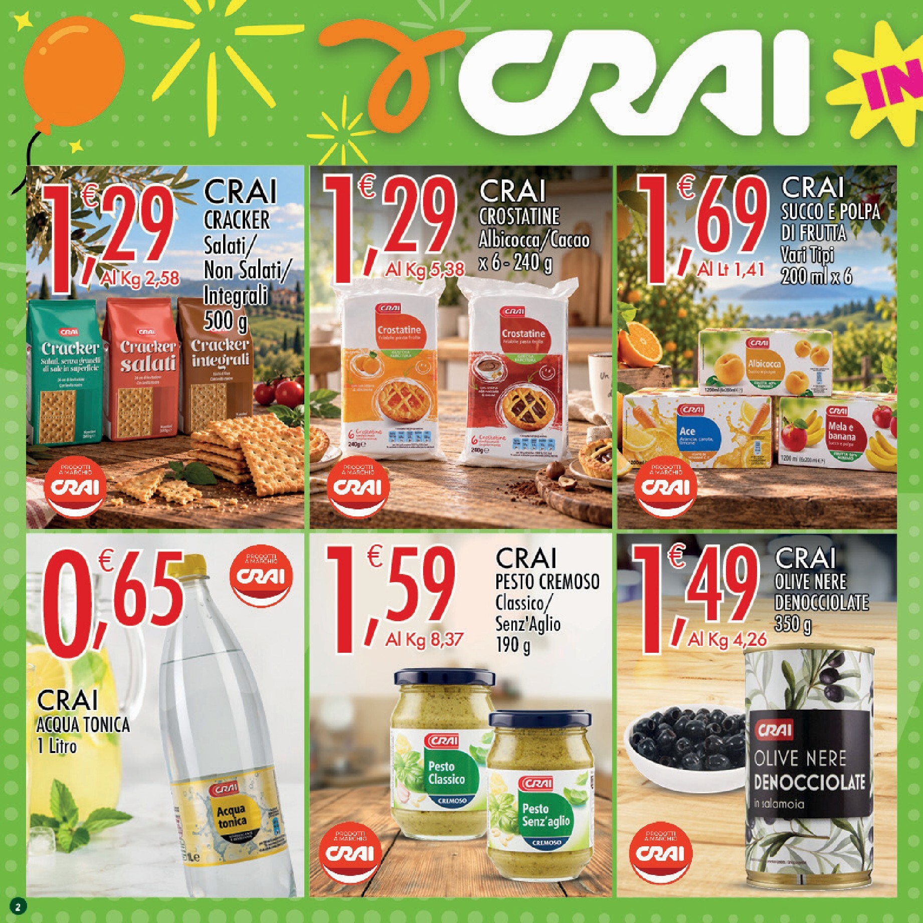 crai - Volantino attuale di Crai - Salerno — Campania valido dal giovedì 15/10/2026 al domenica 25/10/2026 - page: 2