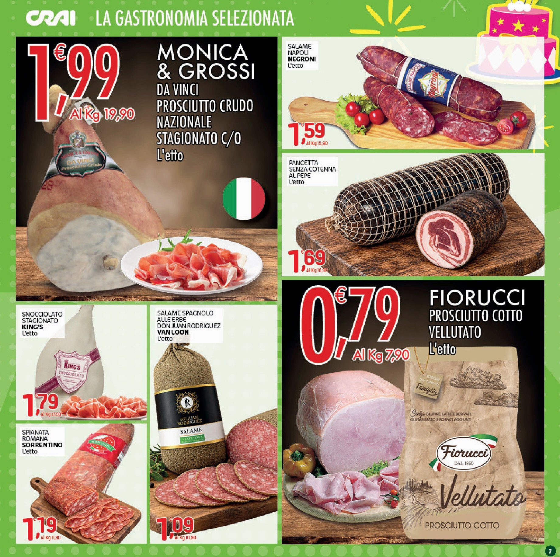crai - Volantino attuale di Crai - Salerno — Campania valido dal giovedì 15/10/2026 al domenica 25/10/2026 - page: 7