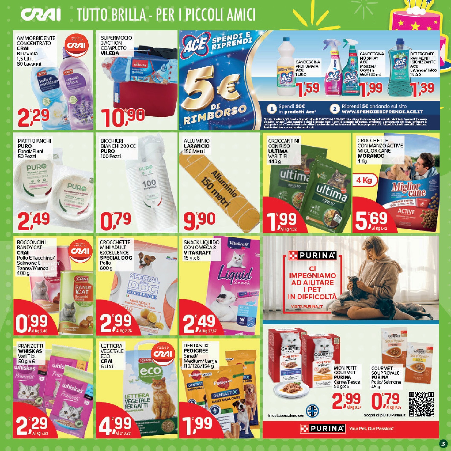 crai - Volantino attuale di Crai - Salerno — Campania valido dal giovedì 15/10/2026 al domenica 25/10/2026 - page: 15