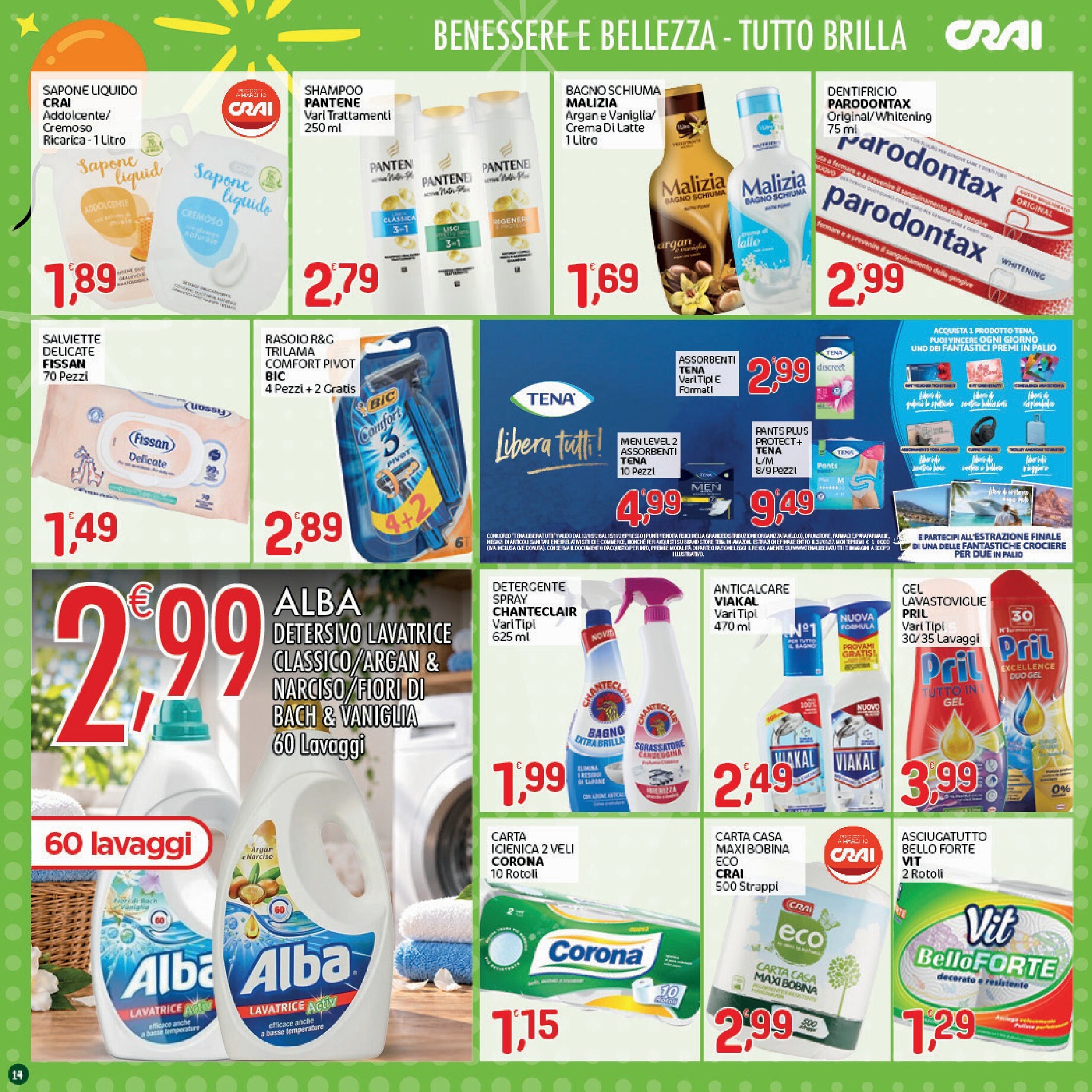crai - Volantino attuale di Crai - Salerno — Campania valido dal giovedì 15/10/2026 al domenica 25/10/2026 - page: 14