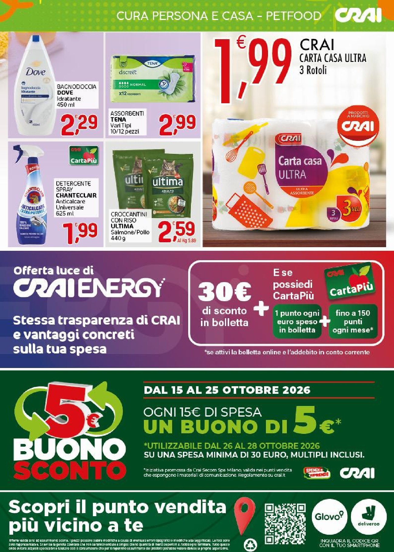 crai - Volantino attuale di Crai - Roma — Lazio valido dal giovedì 15/10/2026 al domenica 25/10/2026 - page: 4