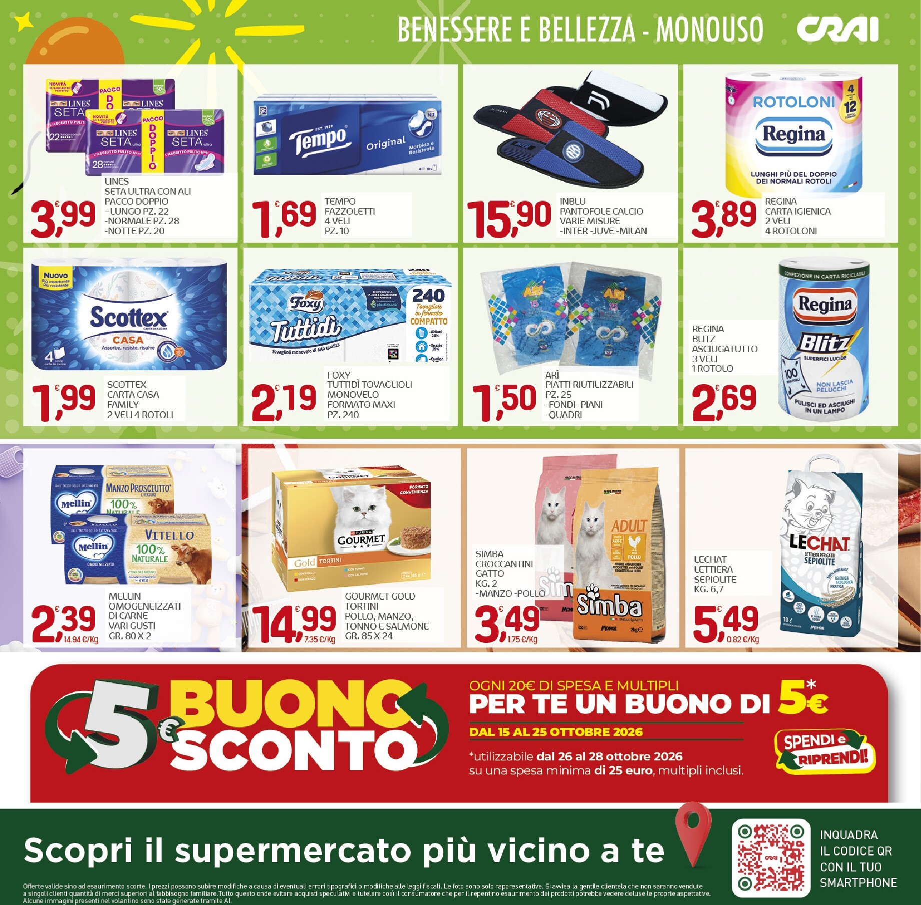 crai - Volantino attuale di Crai - Cellino San Marco — Puglia valido dal giovedì 15/10/2026 al domenica 25/10/2026 - page: 16