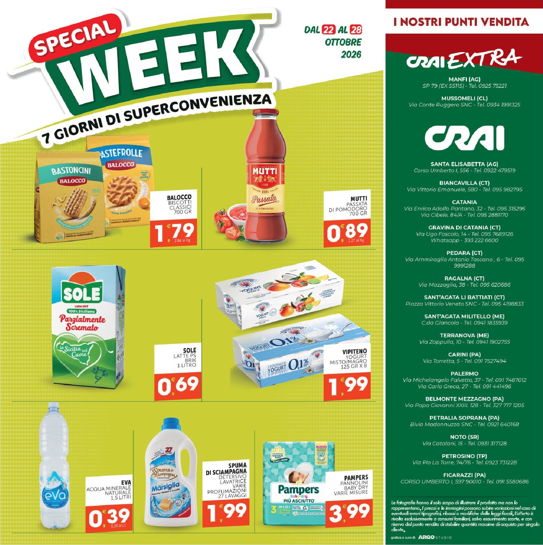 crai - Volantino attuale di Crai - Palermo — Sicilia valido dal giovedì 15/10/2026 al mercoledì 28/10/2026 - page: 20