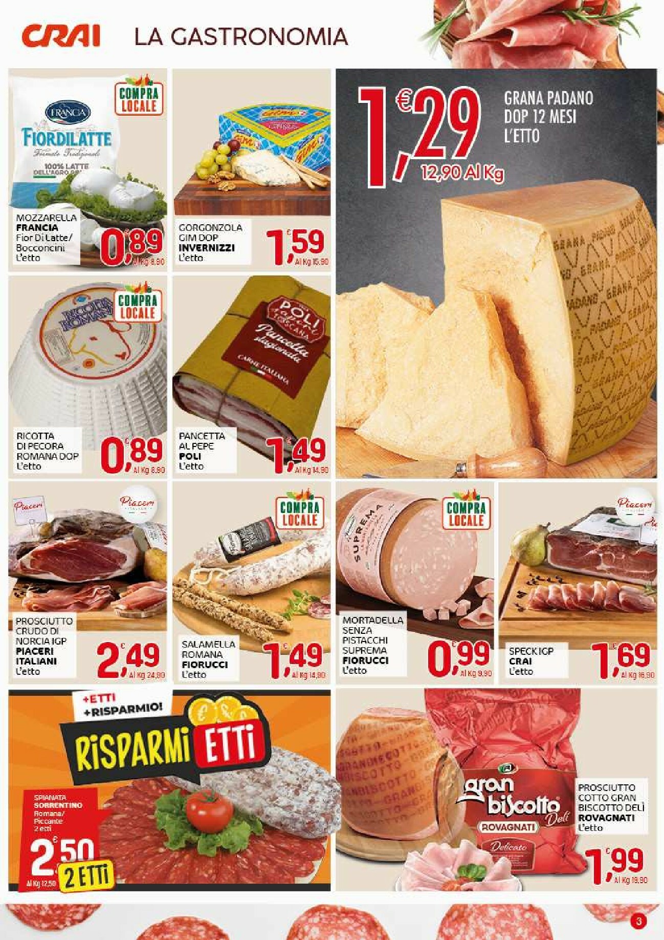 crai - Volantino Crai valido dal 30/10 al 08/11 - page: 3