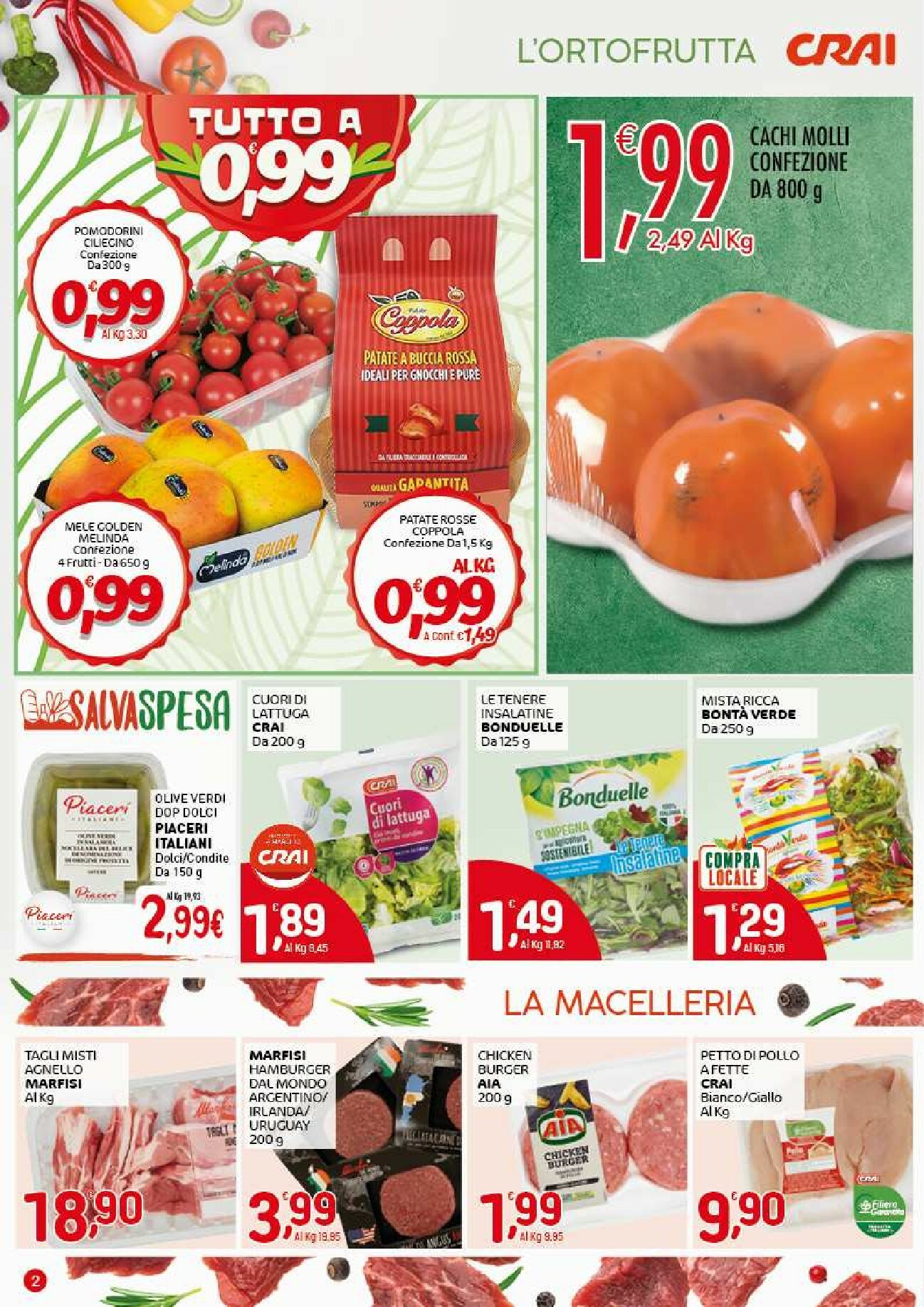 crai - Volantino Crai valido dal 30/10 al 08/11 - page: 2