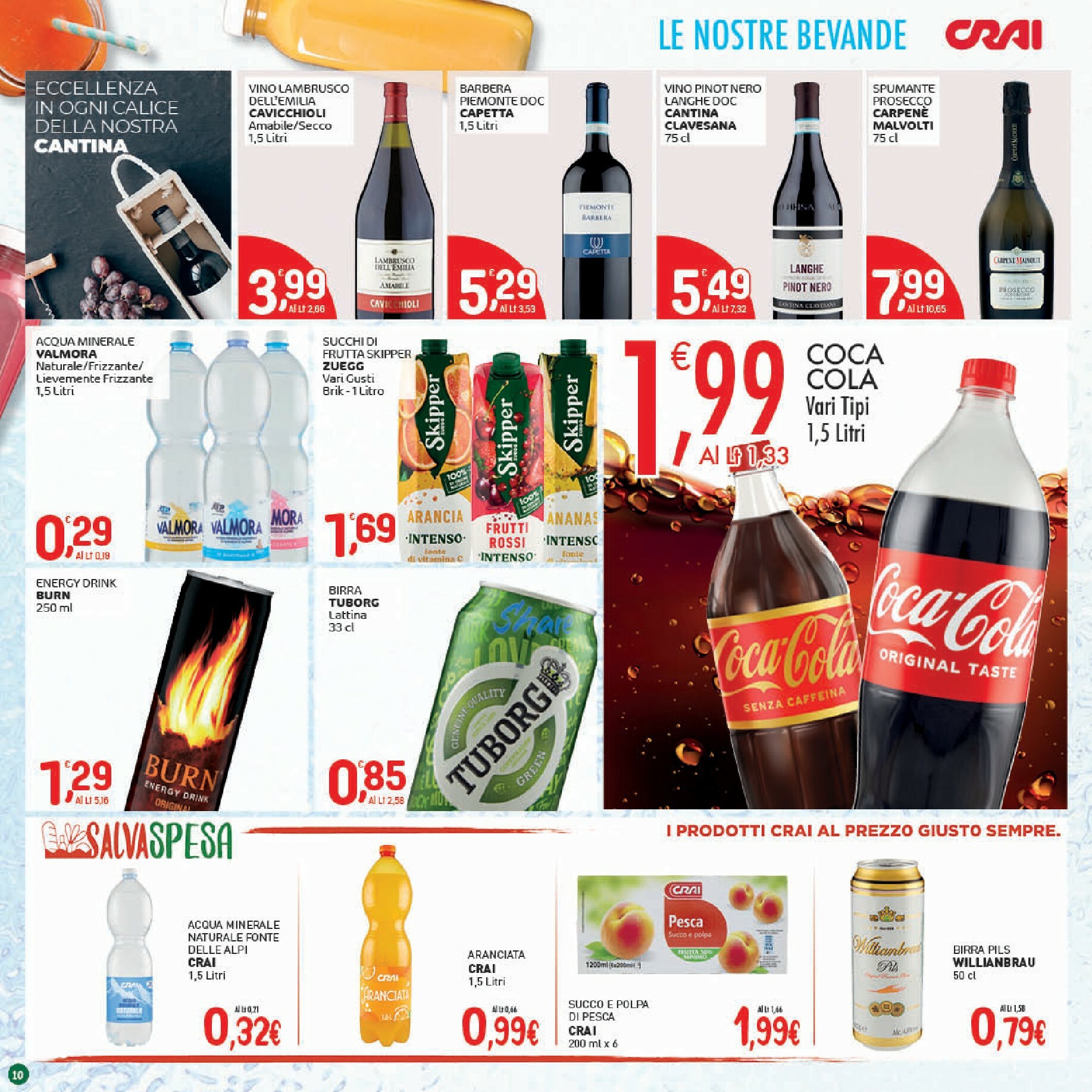 crai - Volantino Crai valido dal 13/11 al 23/11 - page: 10