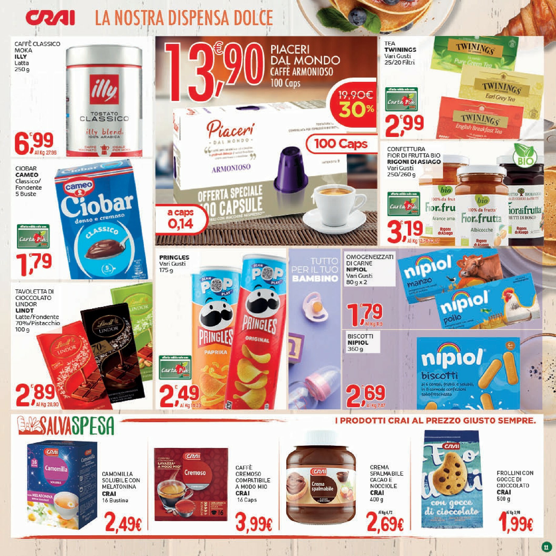 crai - Volantino Crai valido dal 13/11 al 23/11 - page: 11