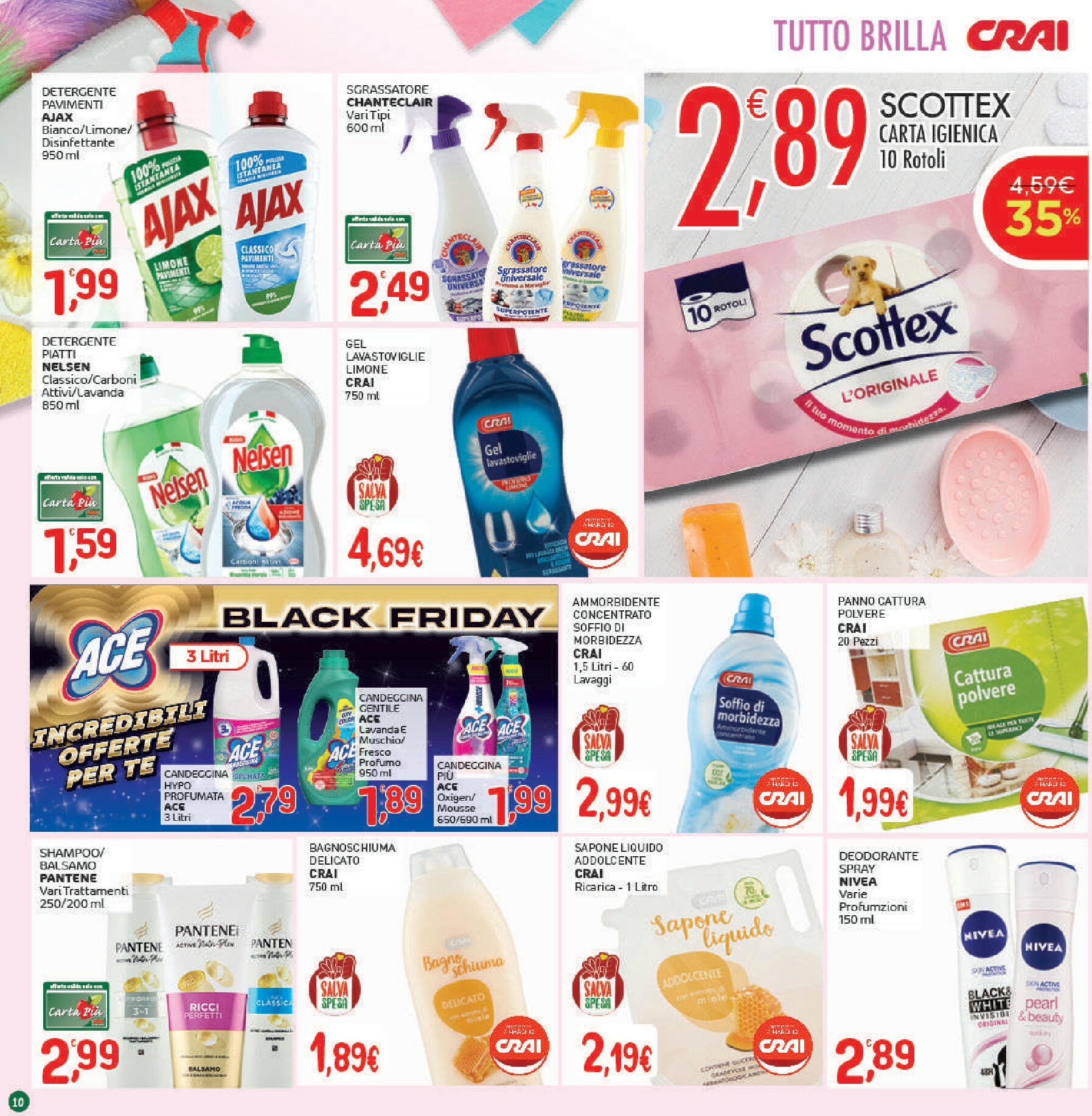 crai - Volantino Crai - Black Friday valido dal 27/11 al 03/12 - page: 10