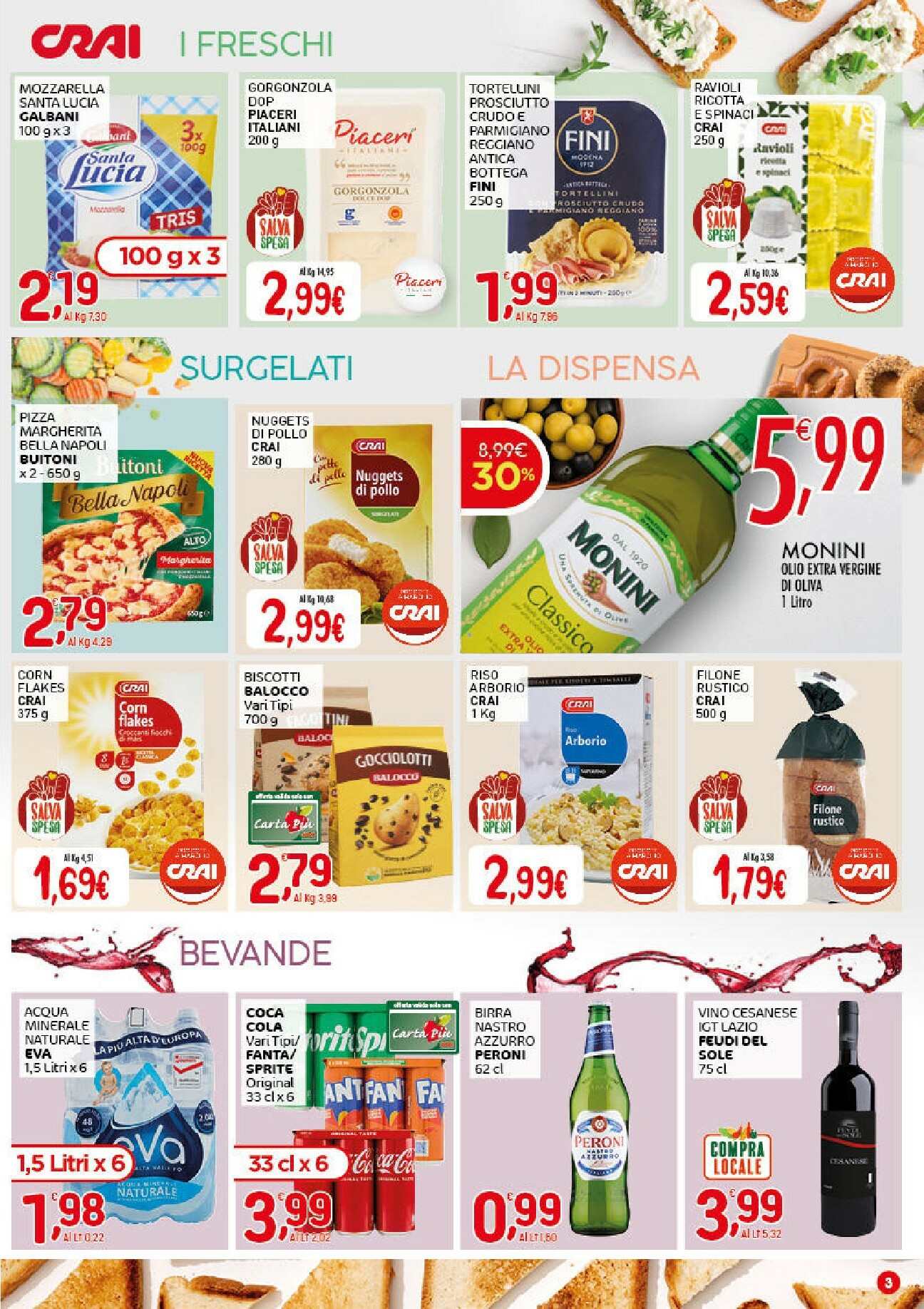 crai - Volantino Crai - Black Friday 2 valido dal 27/11 al 03/12 - page: 3