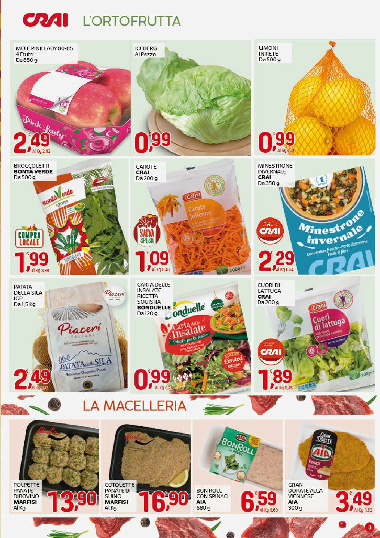 crai - Volantino Crai - Cuor di Crai valido dal 04/12 al 14/12 - page: 3