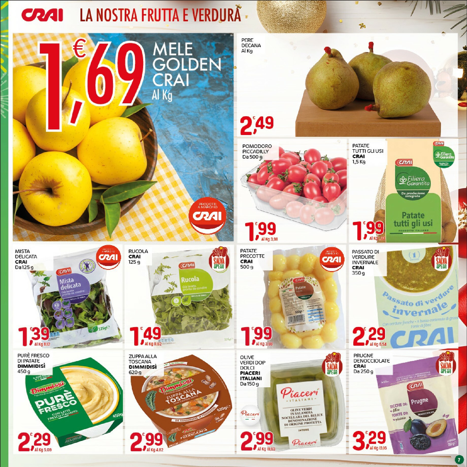 crai - Volantino Crai valido dal 18/12 al 31/12 - page: 7