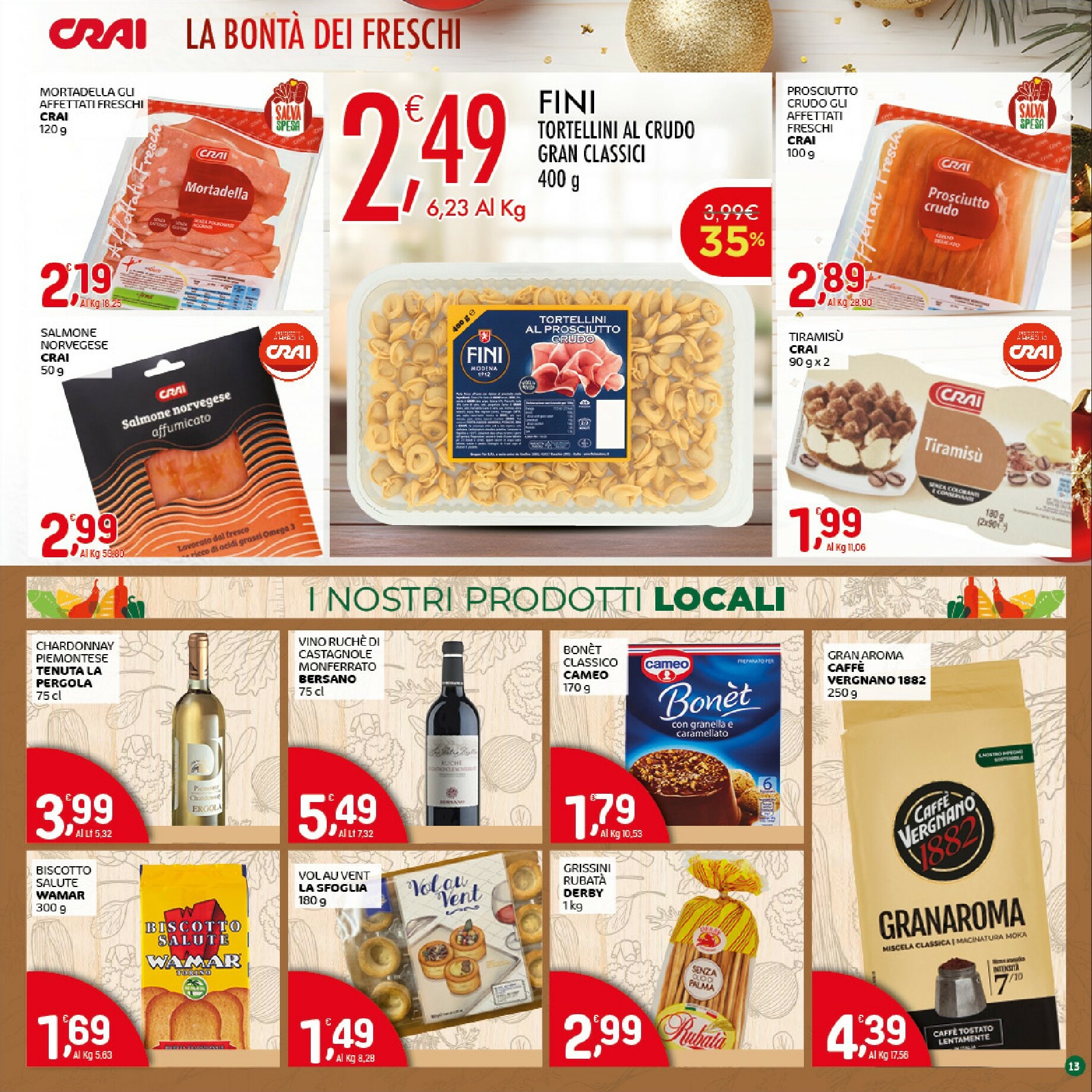 crai - Volantino Crai valido dal 18/12 al 31/12 - page: 13