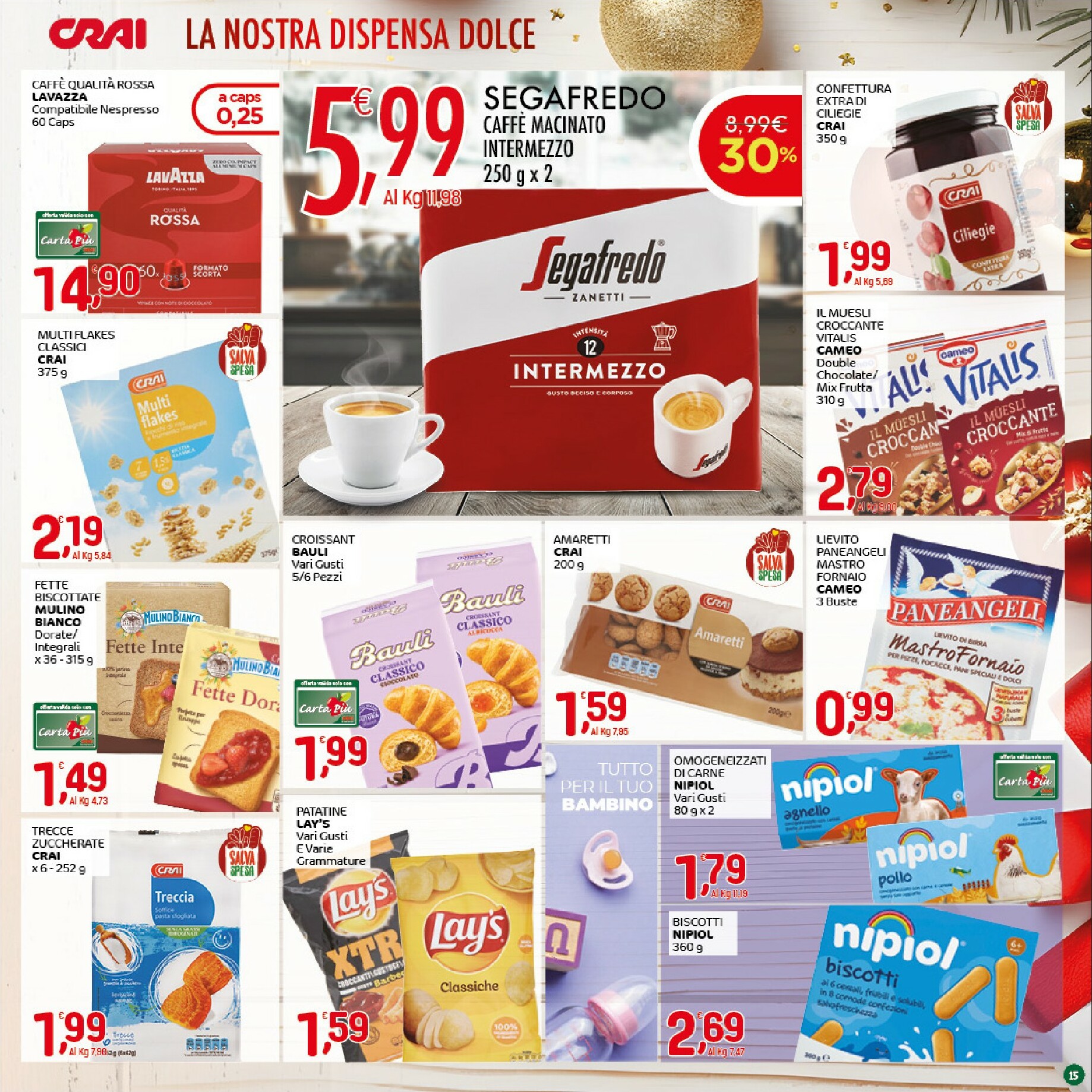 crai - Volantino Crai valido dal 18/12 al 31/12 - page: 15