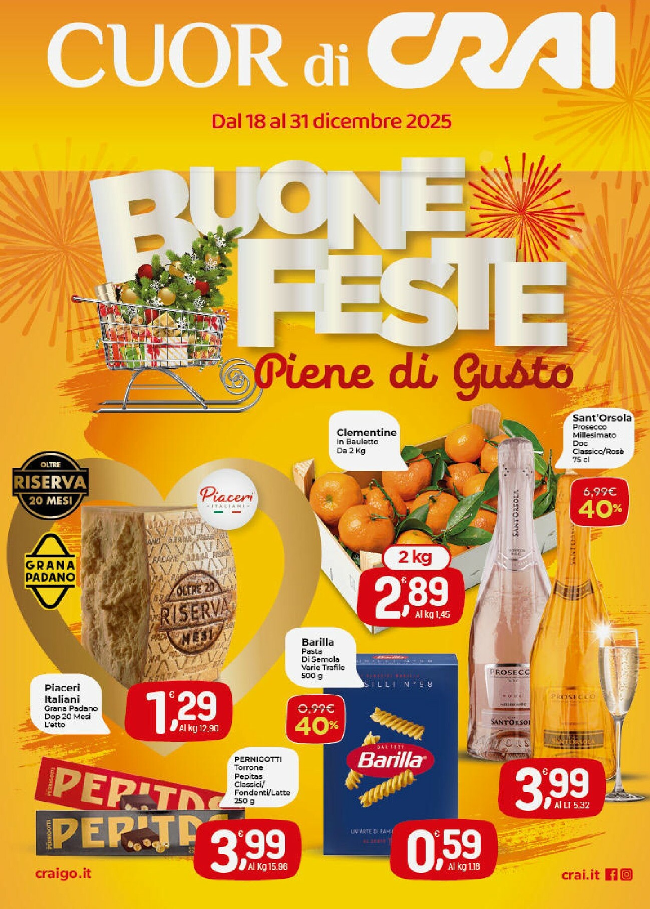 crai - Volantino Crai - Cuor di Crai valido dal 18/12 al 31/12