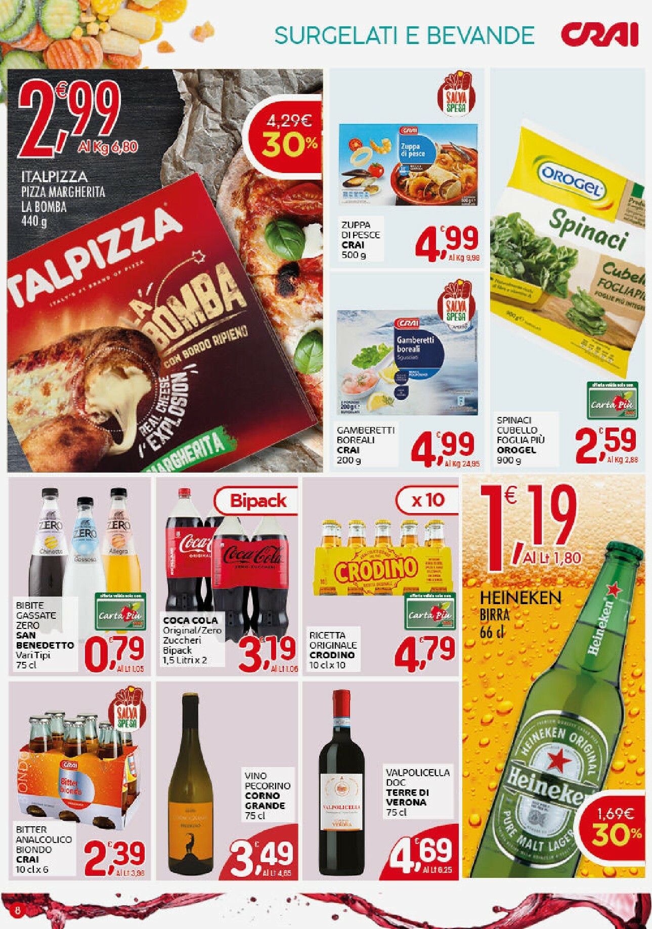 crai - Volantino Crai - Cuor di Crai valido dal 18/12 al 31/12 - page: 8