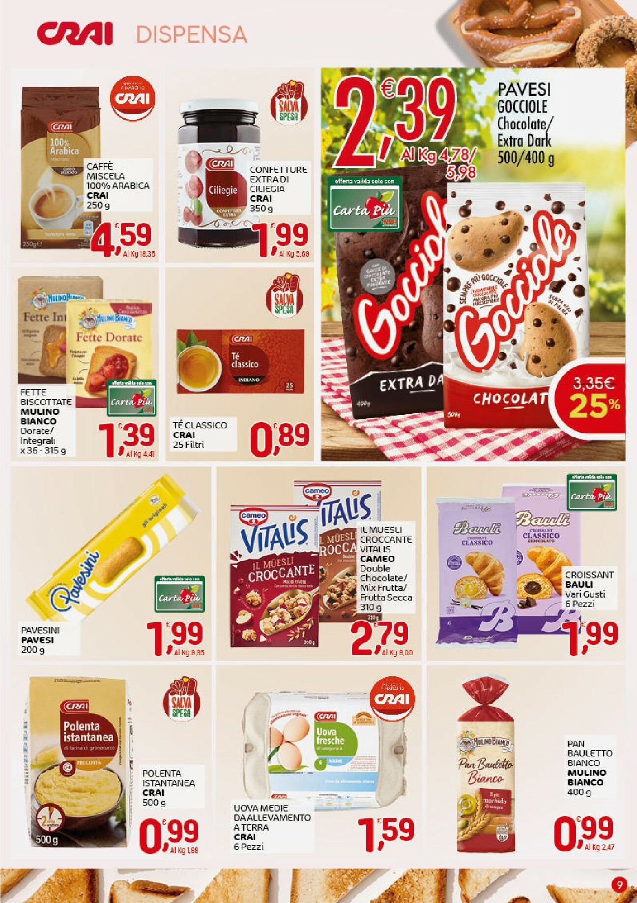 crai - Volantino Crai - Cuor di Crai valido dal 18/12 al 31/12 - page: 9