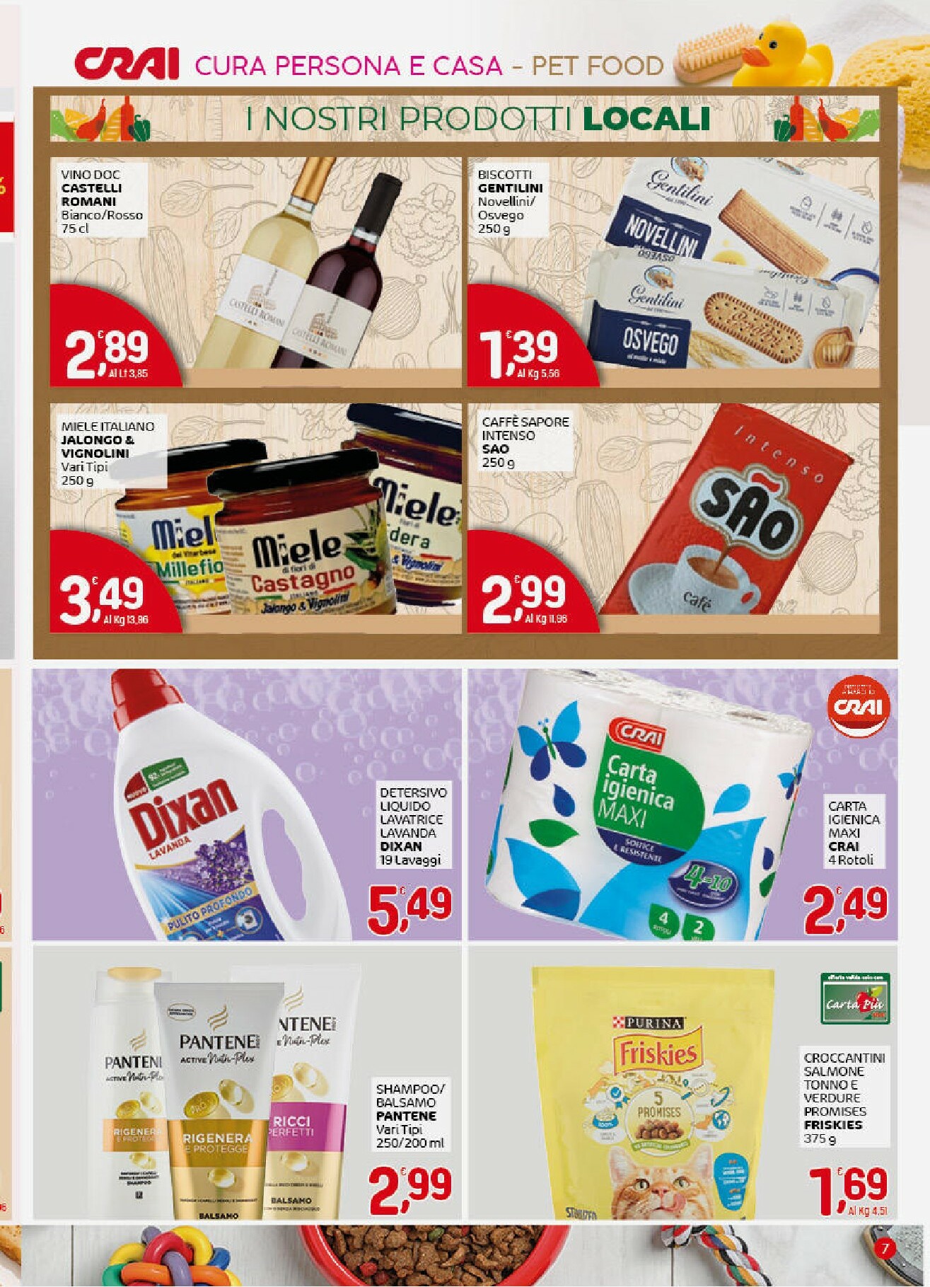 crai - Volantino Crai valido dal 08/01 al 18/01 - page: 7