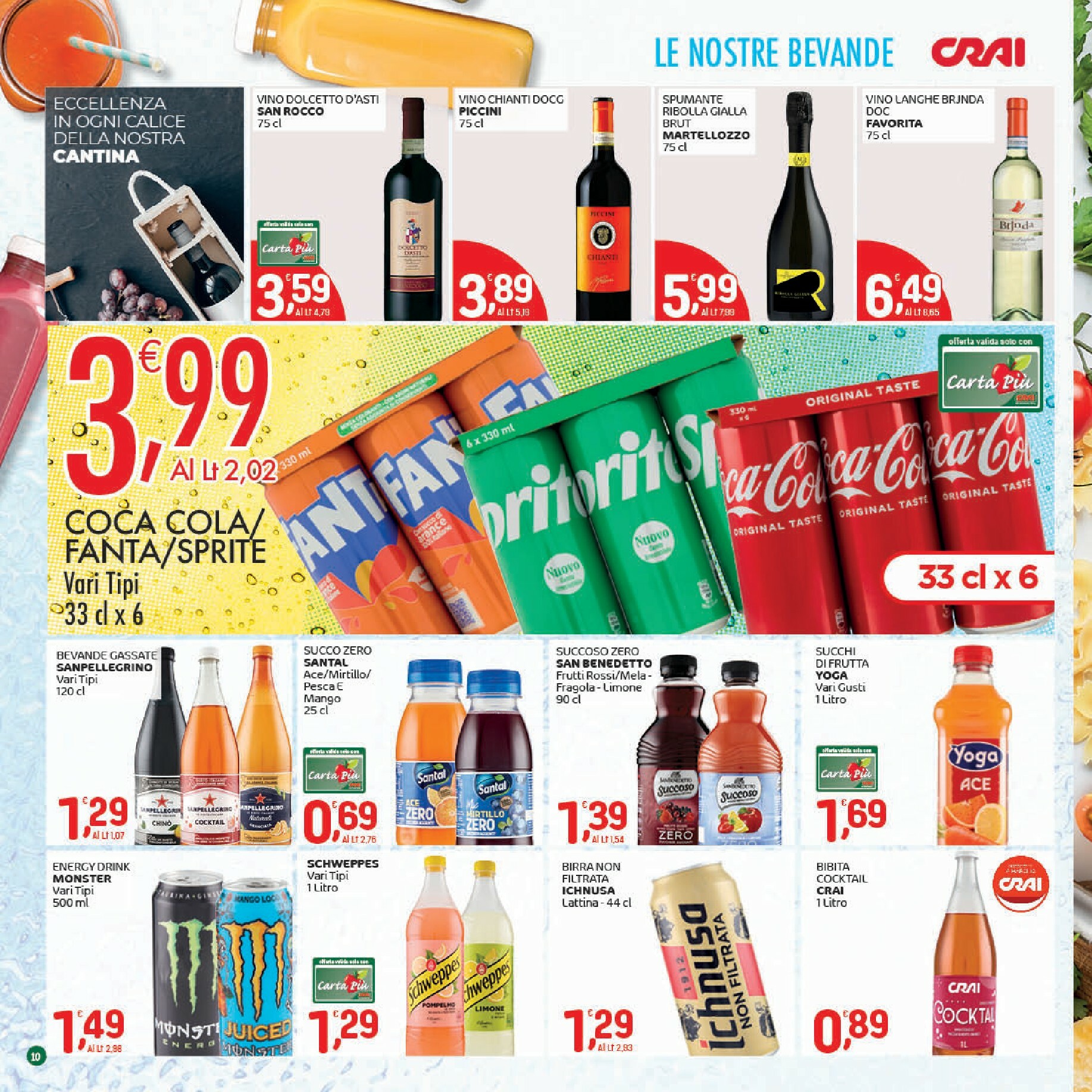 crai - Volantino Crai valido dal 22/01 al 01/02 - page: 10