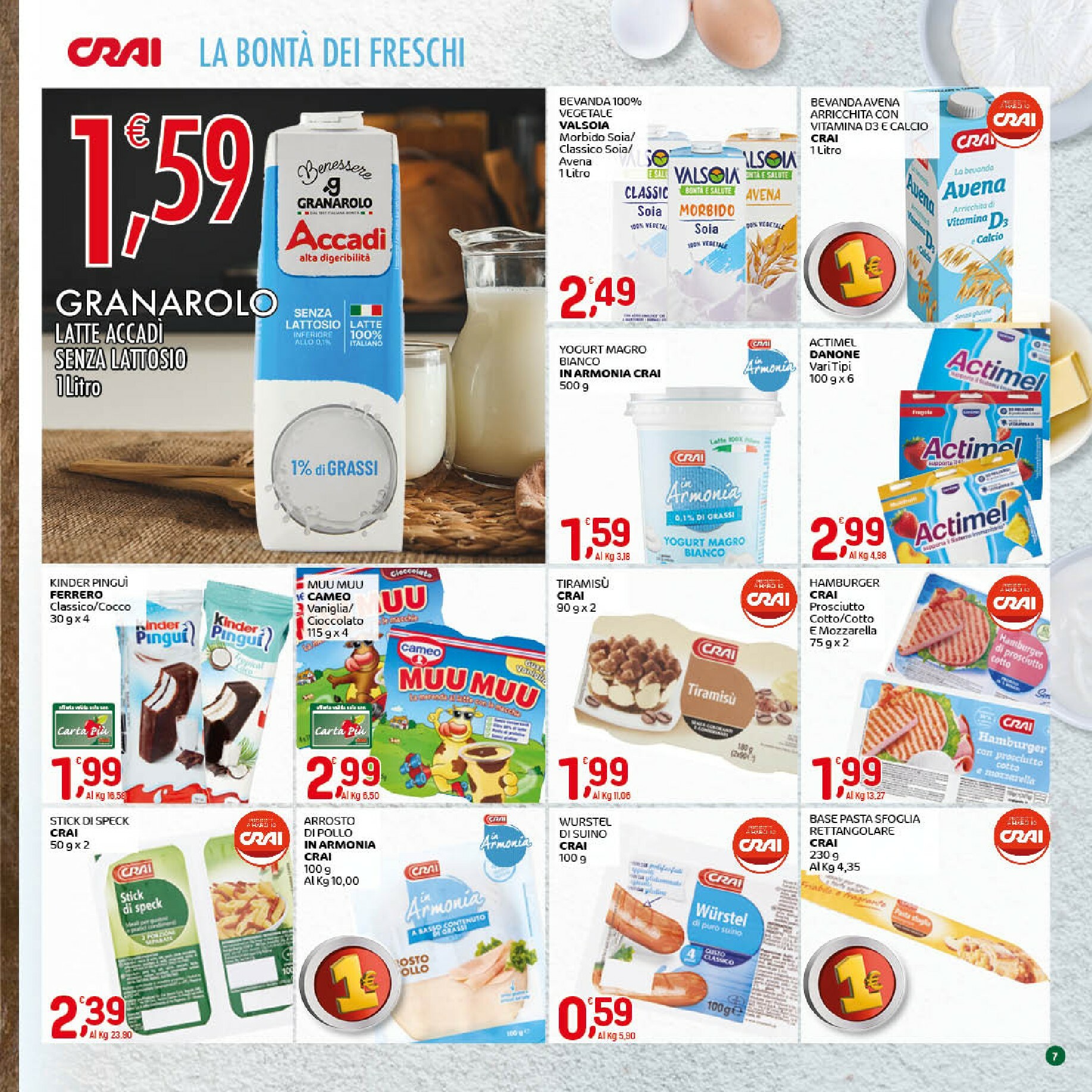 crai - Volantino Crai valido dal 19/02/2026 al 01/03/2026 - page: 7