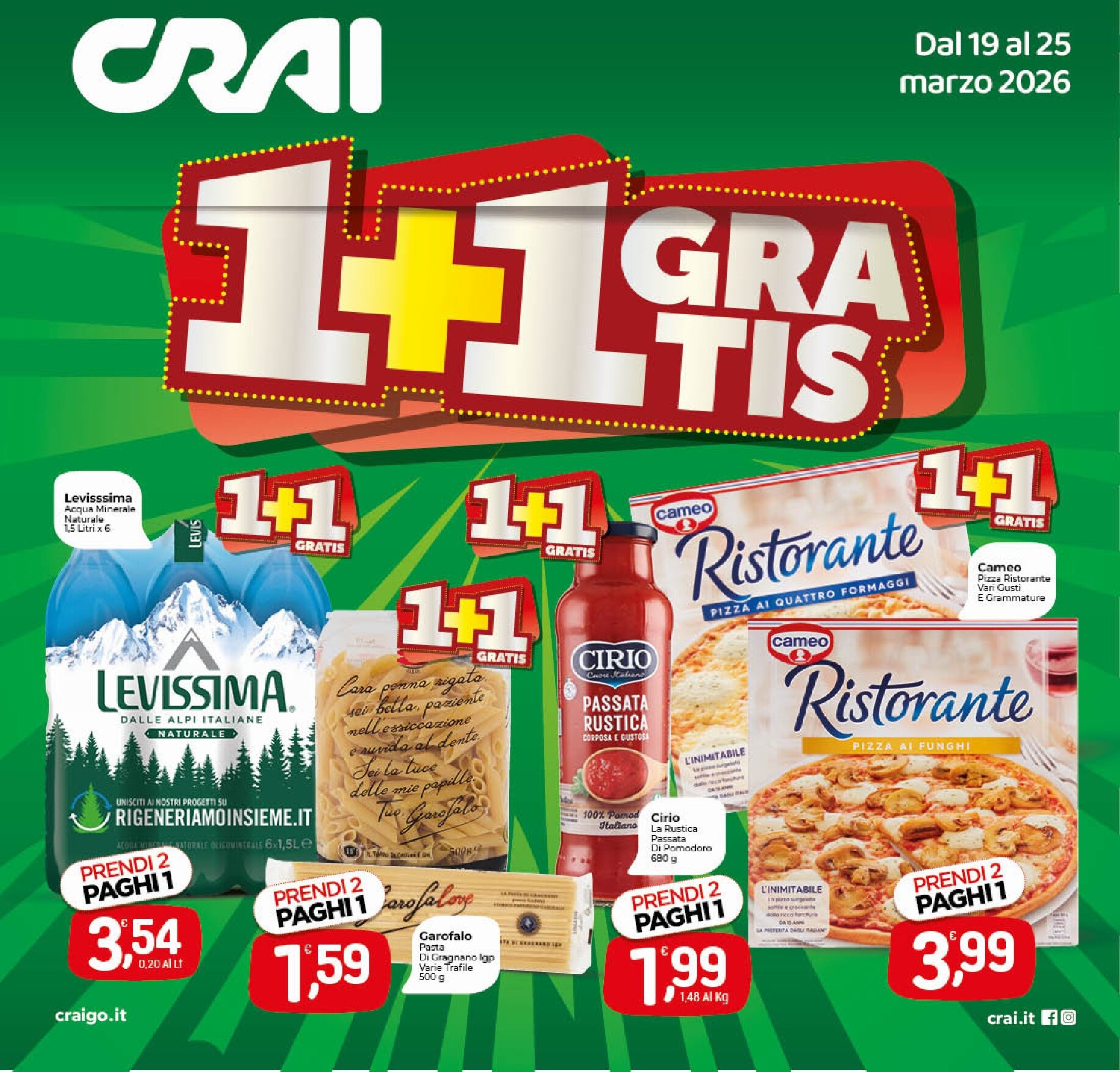 crai - Volantino Crai valido dal 19/03/2026 al 25/03/2026