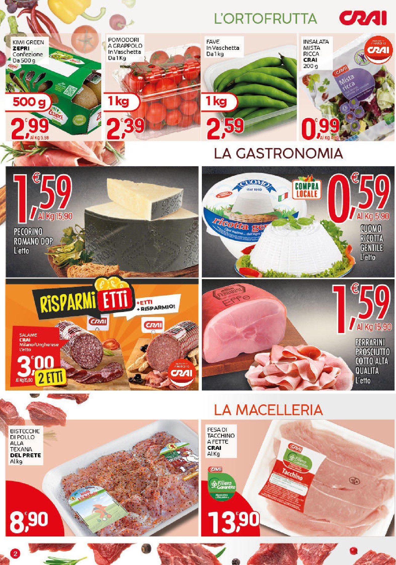 crai - Volantino Crai - Cuor di Crai valido dal 19/03/2026 al 25/03/2026 - page: 2