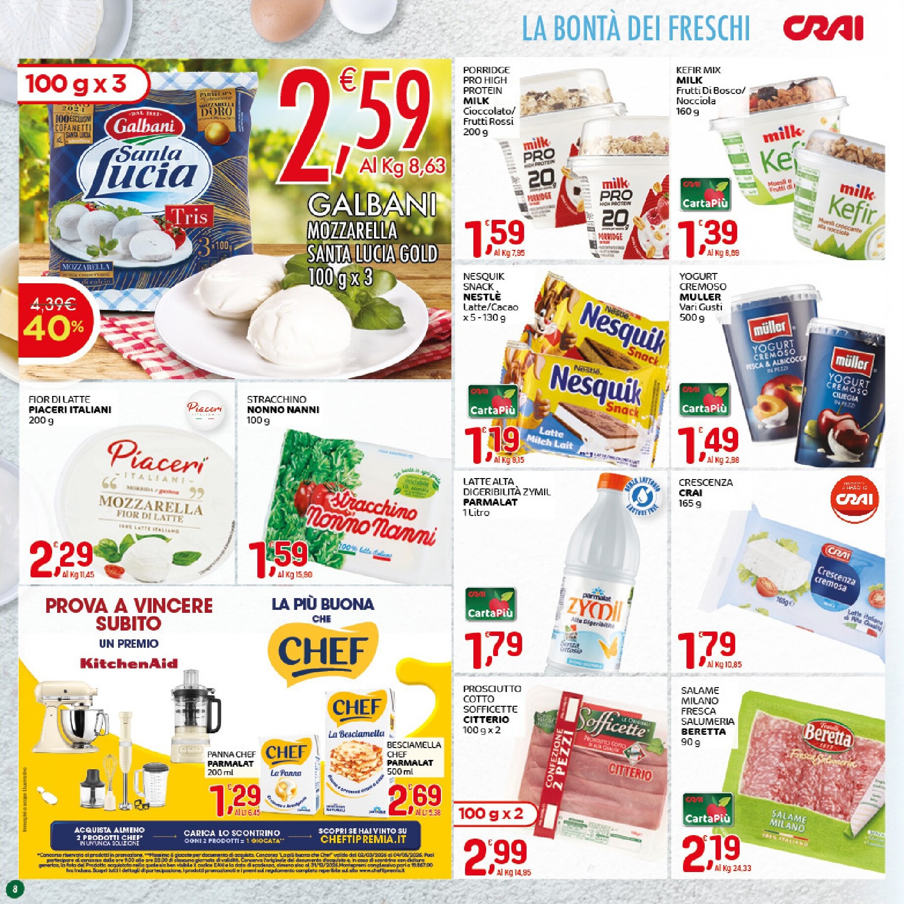 crai - Volantino Crai - buona pasqua valido dal 26/03/2026 al 06/04/2026 - page: 8